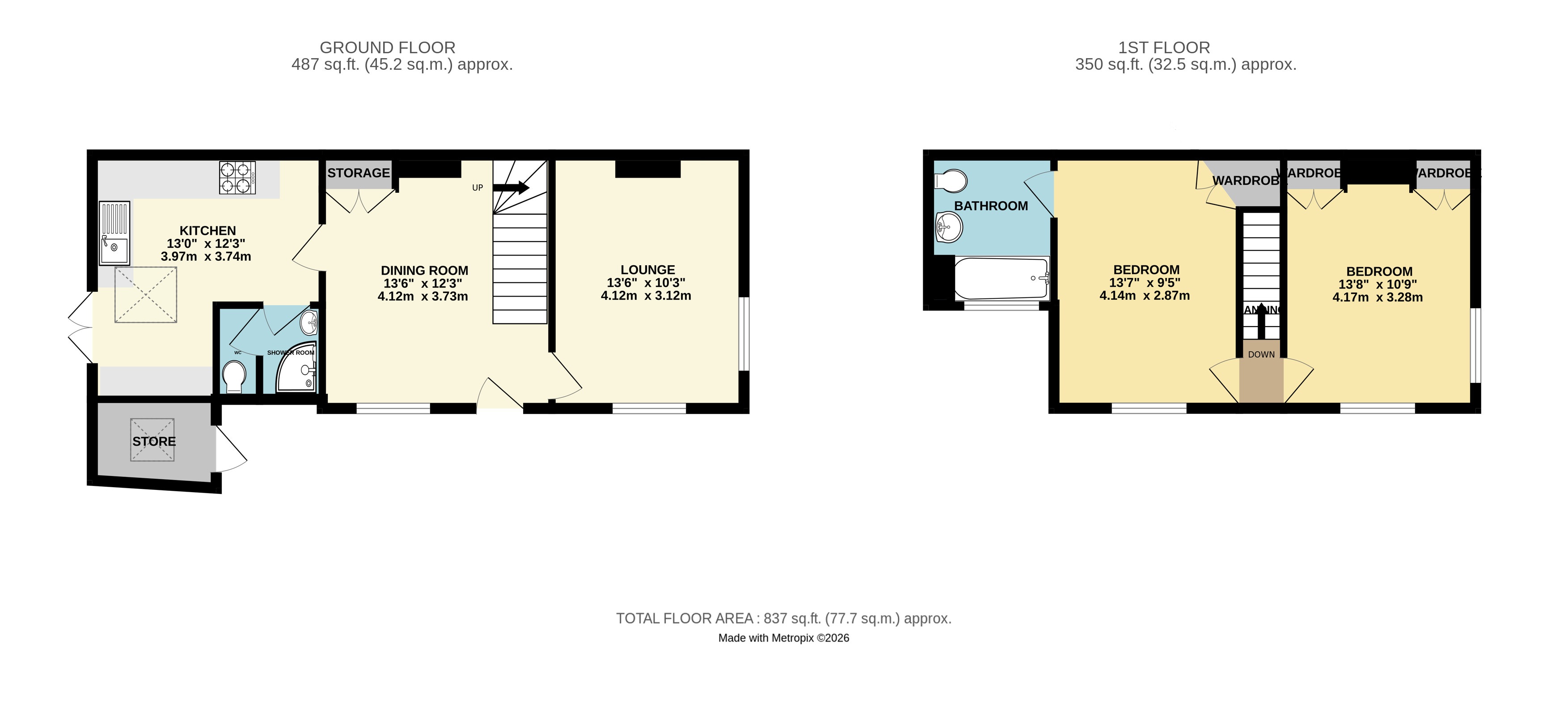22, Cotton Lane, Manchester floorplan
