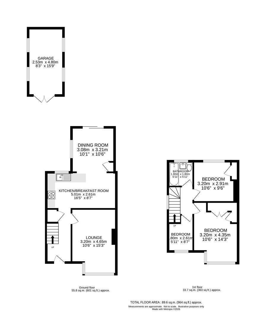 Farmington Avenue, Sutton floorplan