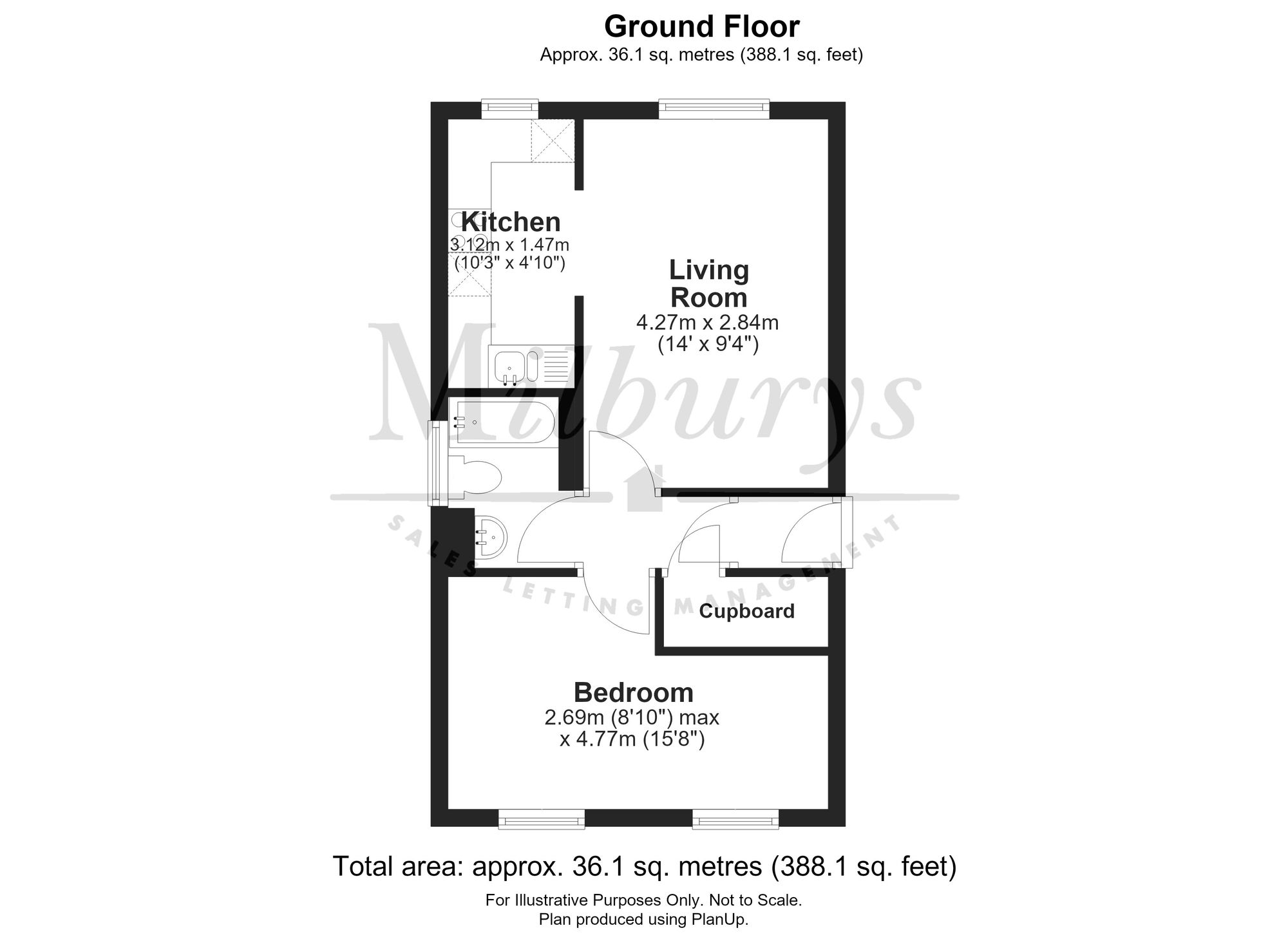64 Hay Leaze, Bristol floorplan