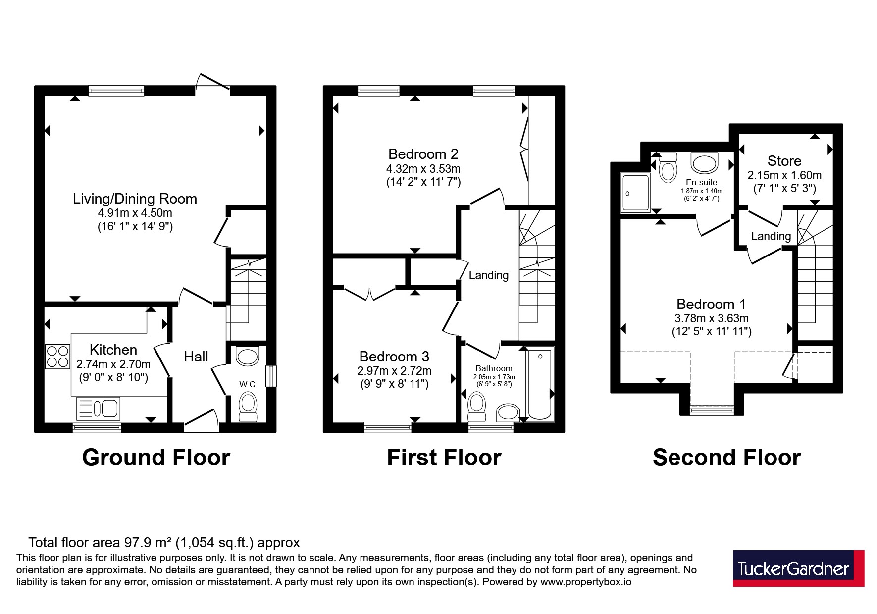 11, Douglas Court, Cambridgeshire floorplan