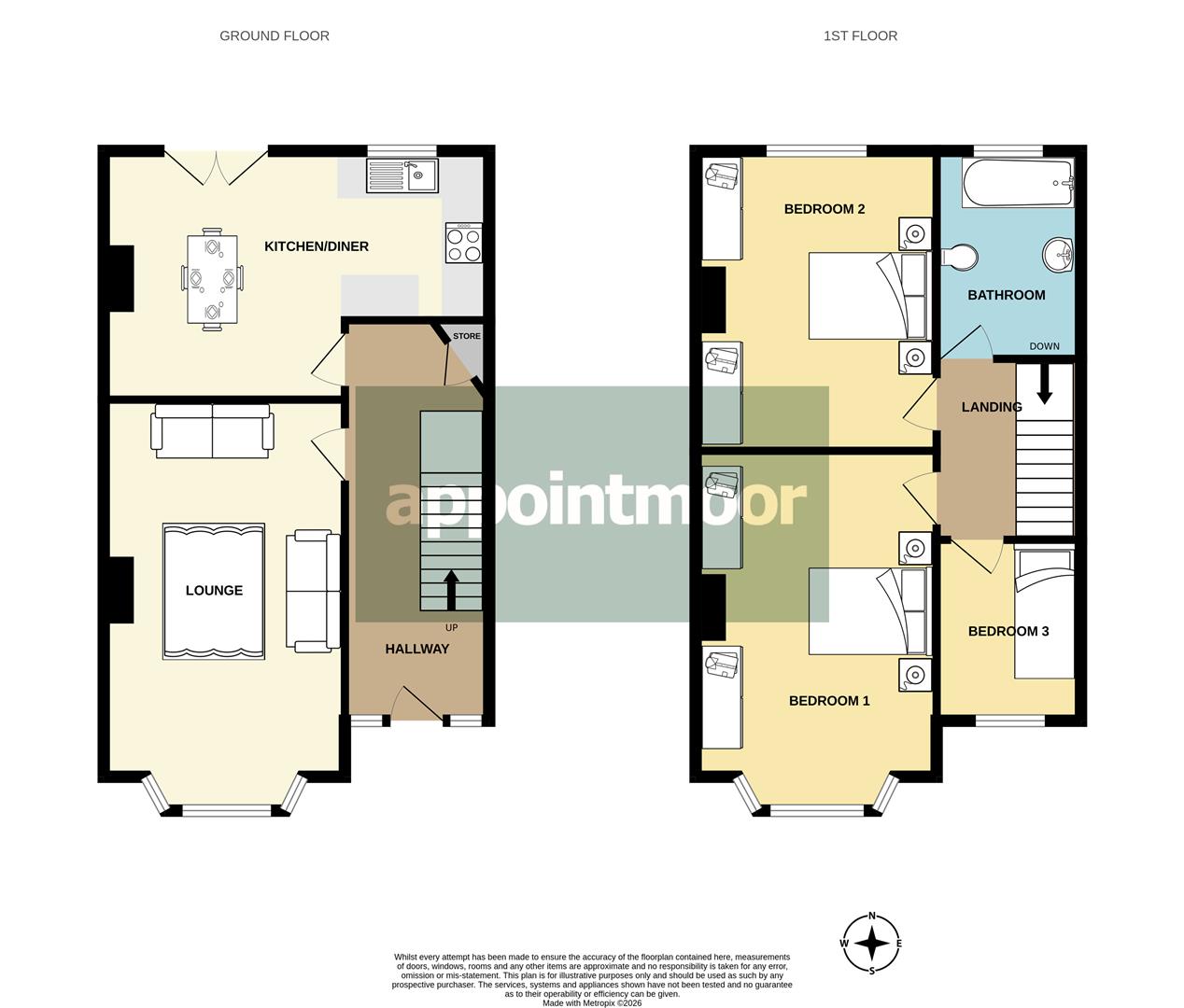 127, Ramuz Drive, Westcliff-On-Sea floorplan