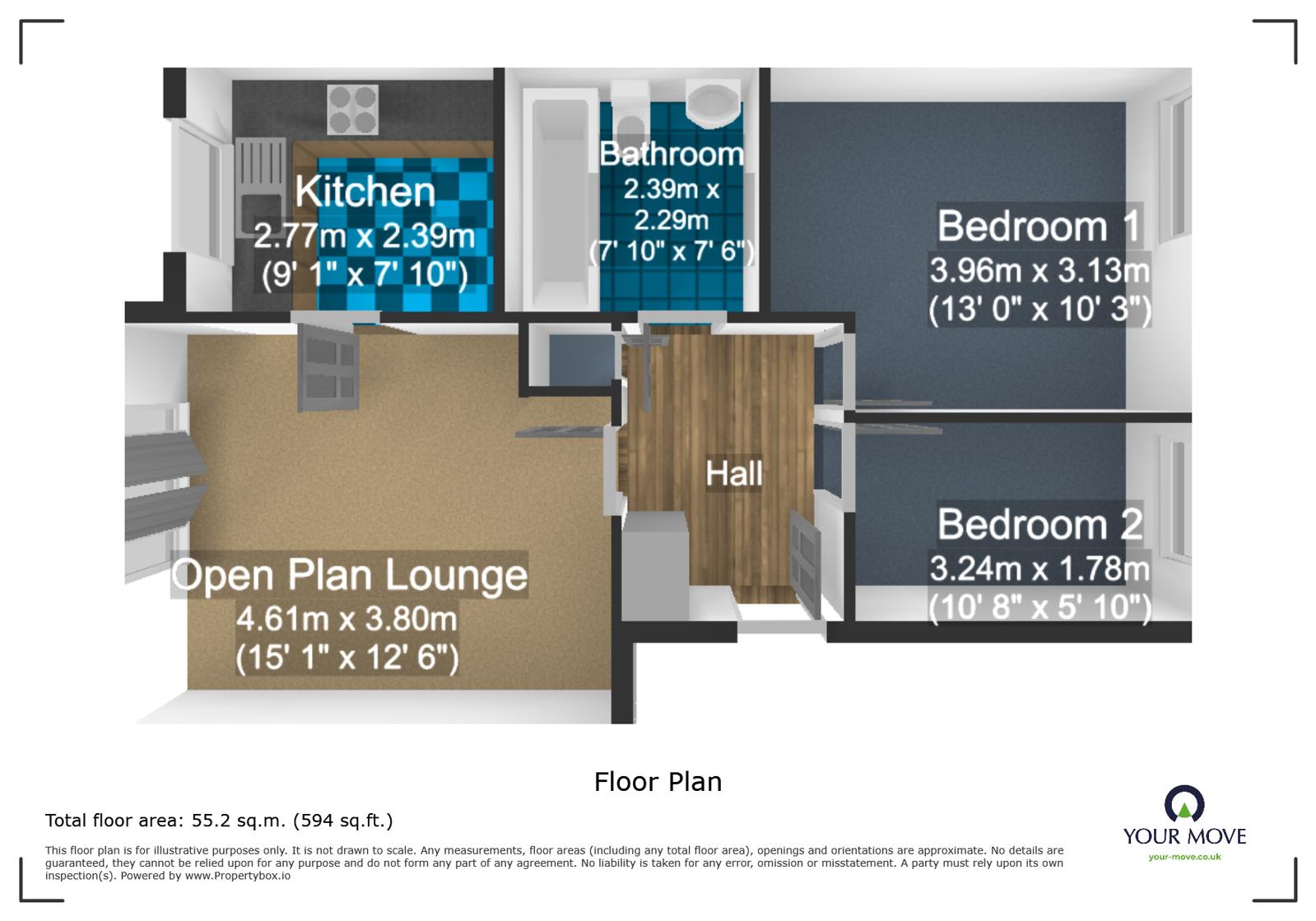 27, Quayside Walk, West Midlands floorplan