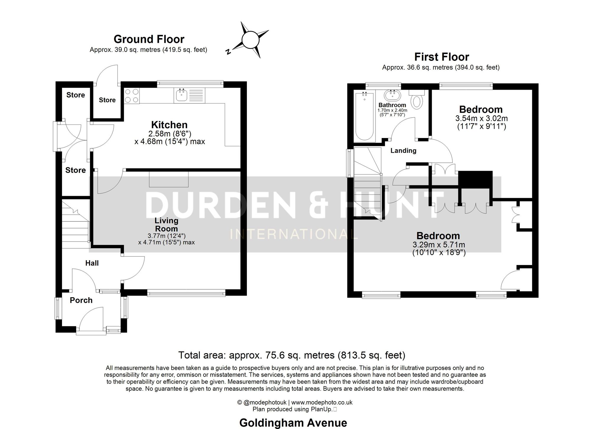 8 Goldingham Avenue, Loughton floorplan