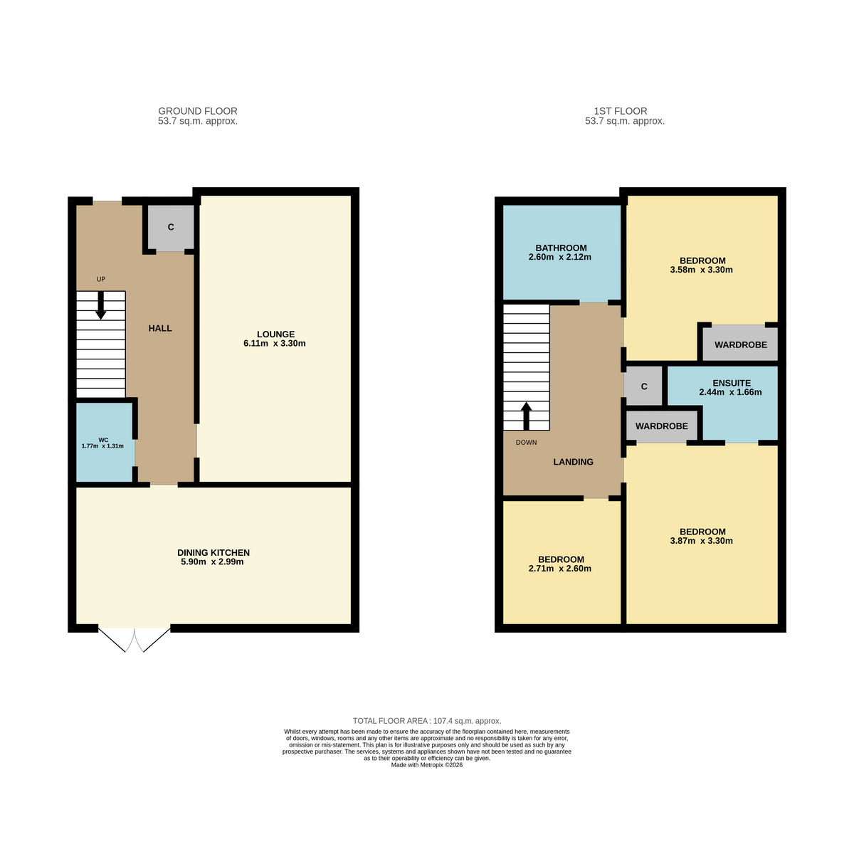 15, Nimrod Street, Dundee floorplan
