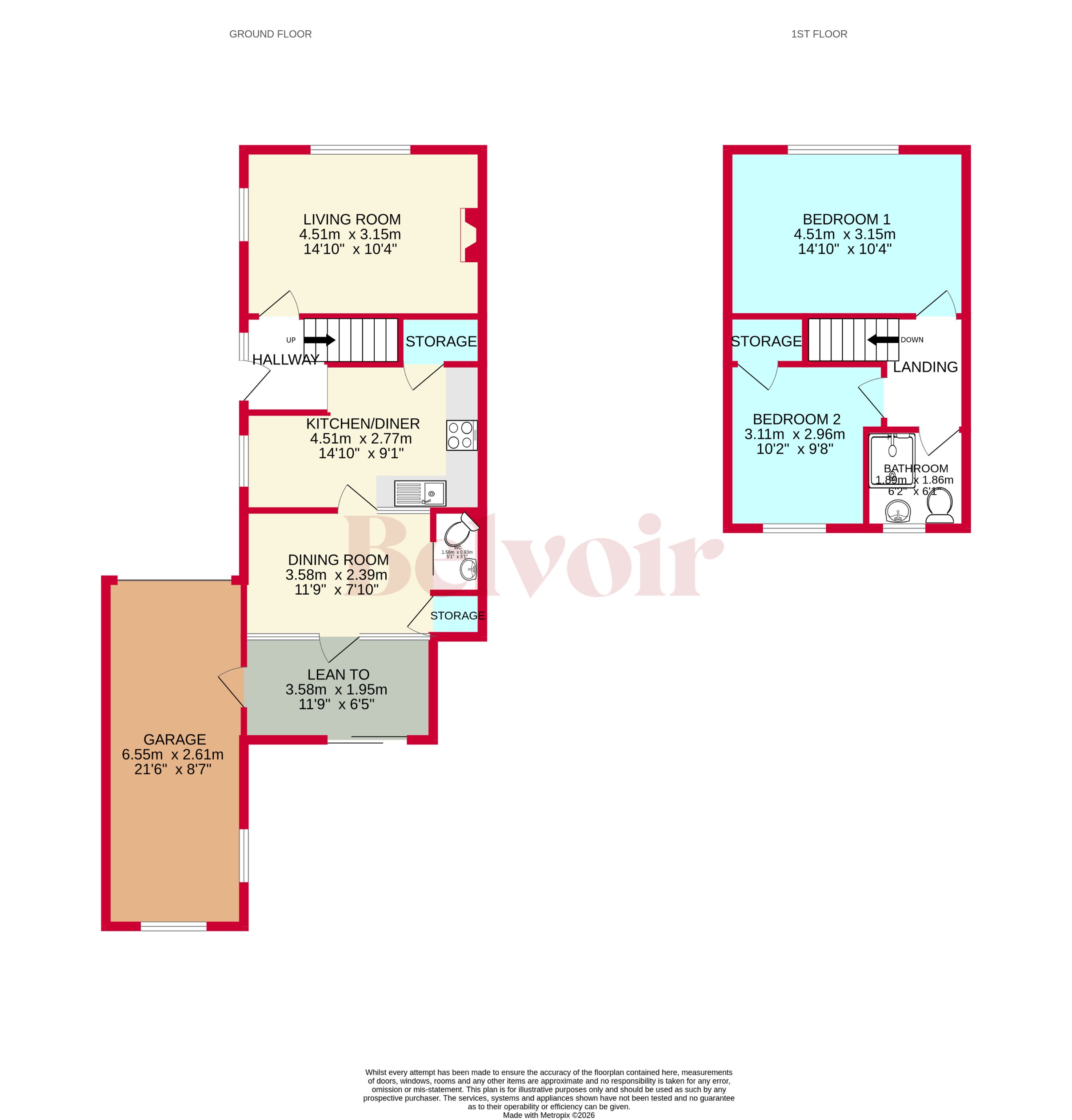 6, Friesland Drive, Wolverhampton floorplan