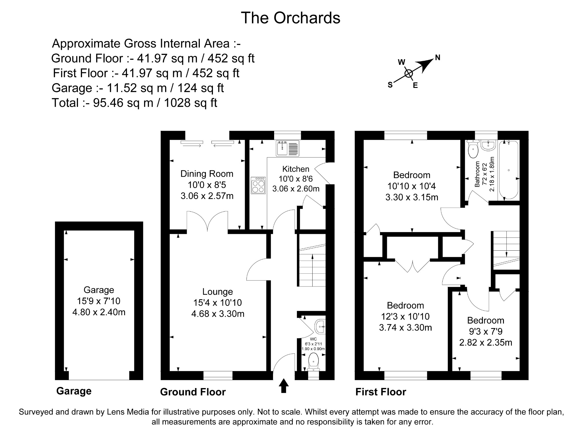 The Orchards, Pickmere, Knutsford, Cheshire WA16, 3 bedroom detached