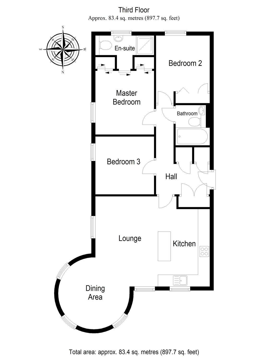 3 Bedrooms Flat for sale in Flat 3/2, Silver Birch Wynd, Port Glasgow, Inverclyde PA14
