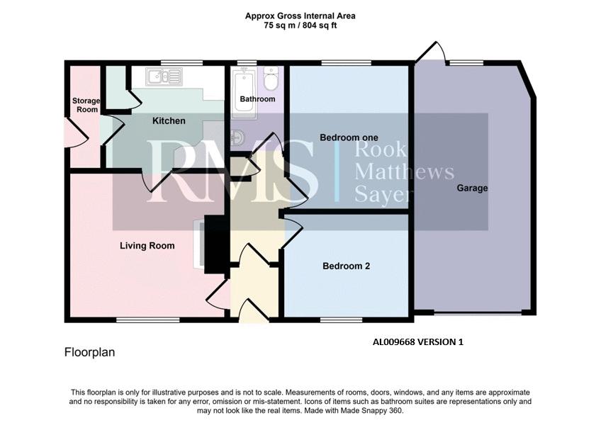 9, The Croft, Alnwick floorplan