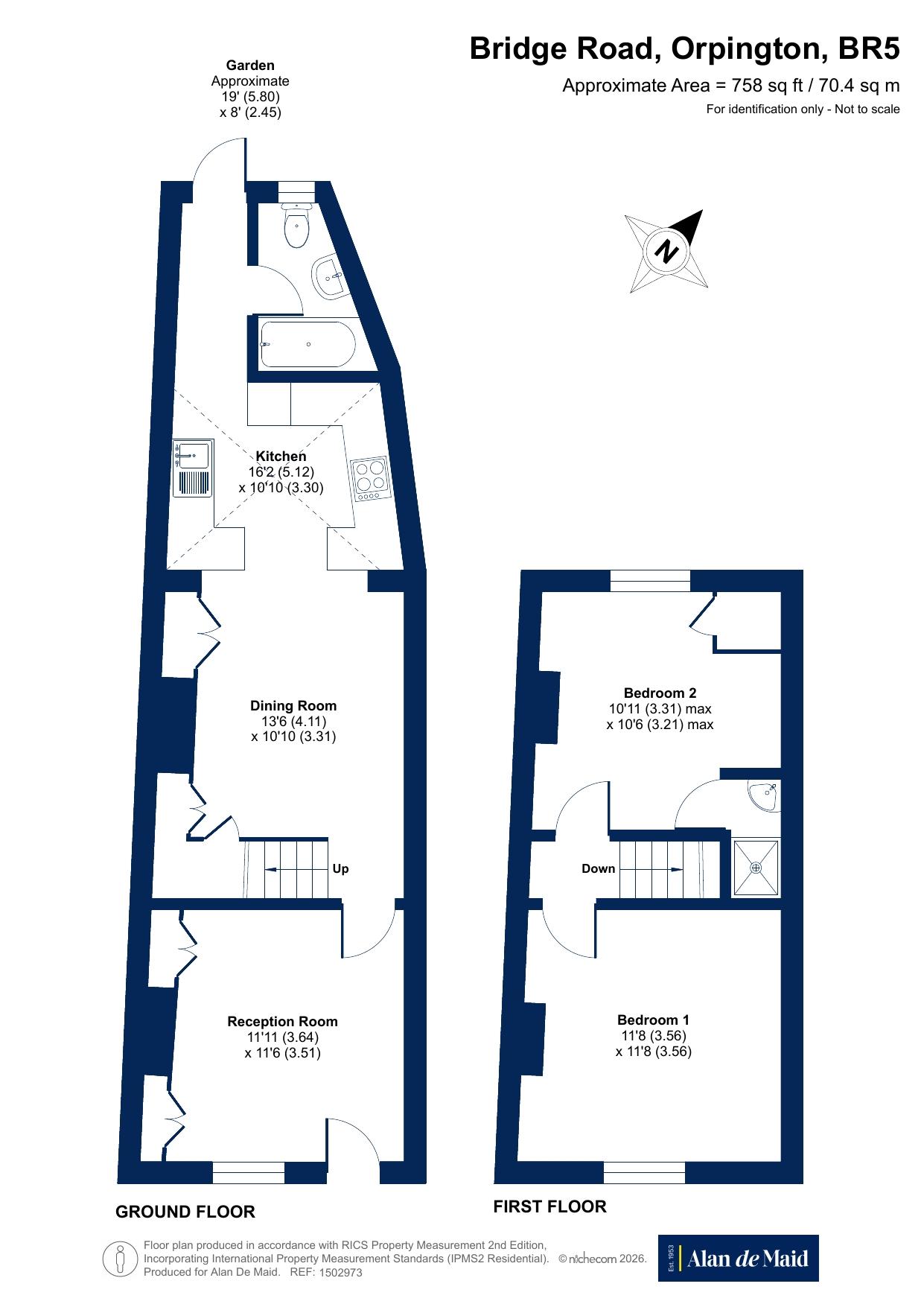 24, Bridge Road, Orpington floorplan