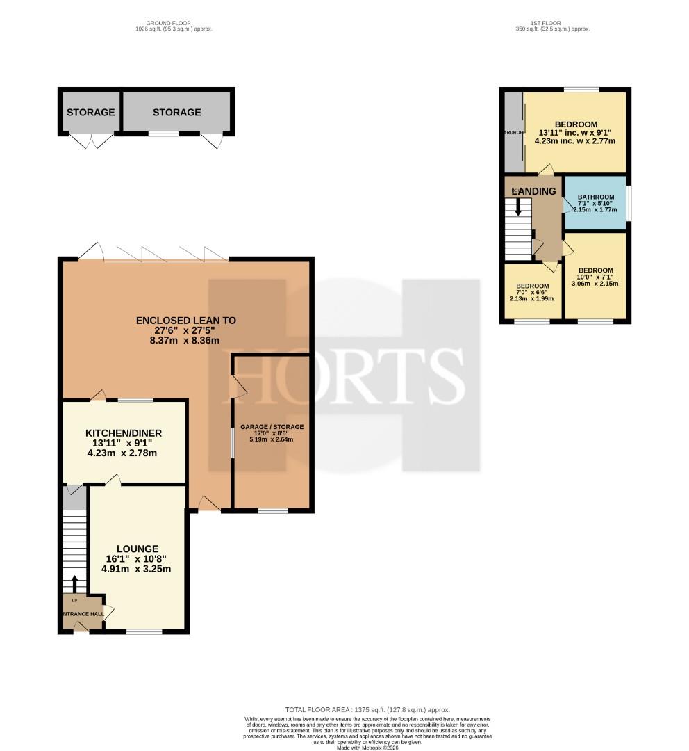 4, Merryhill, Northampton floorplan