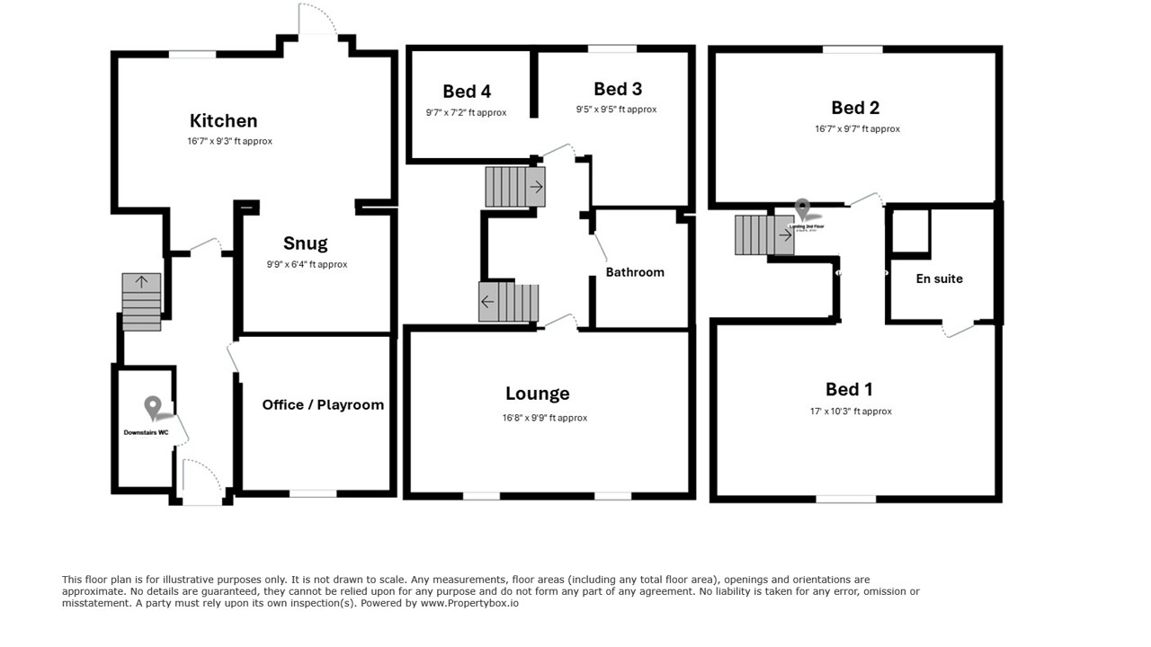 196, Waggon Road, West Yorkshire floorplan