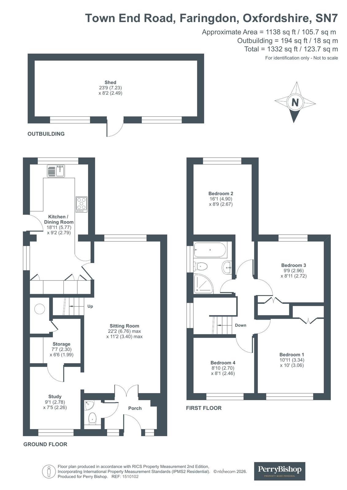 4, Town End Road, Oxfordshire floorplan