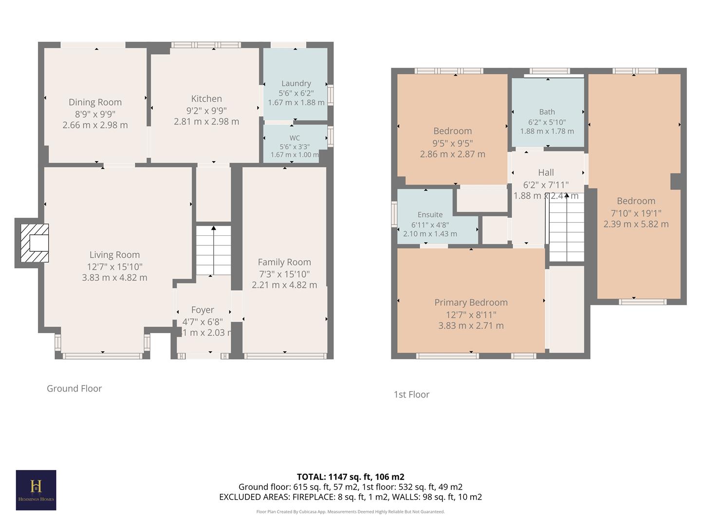 4, Magnolia Gardens, Motherwell floorplan