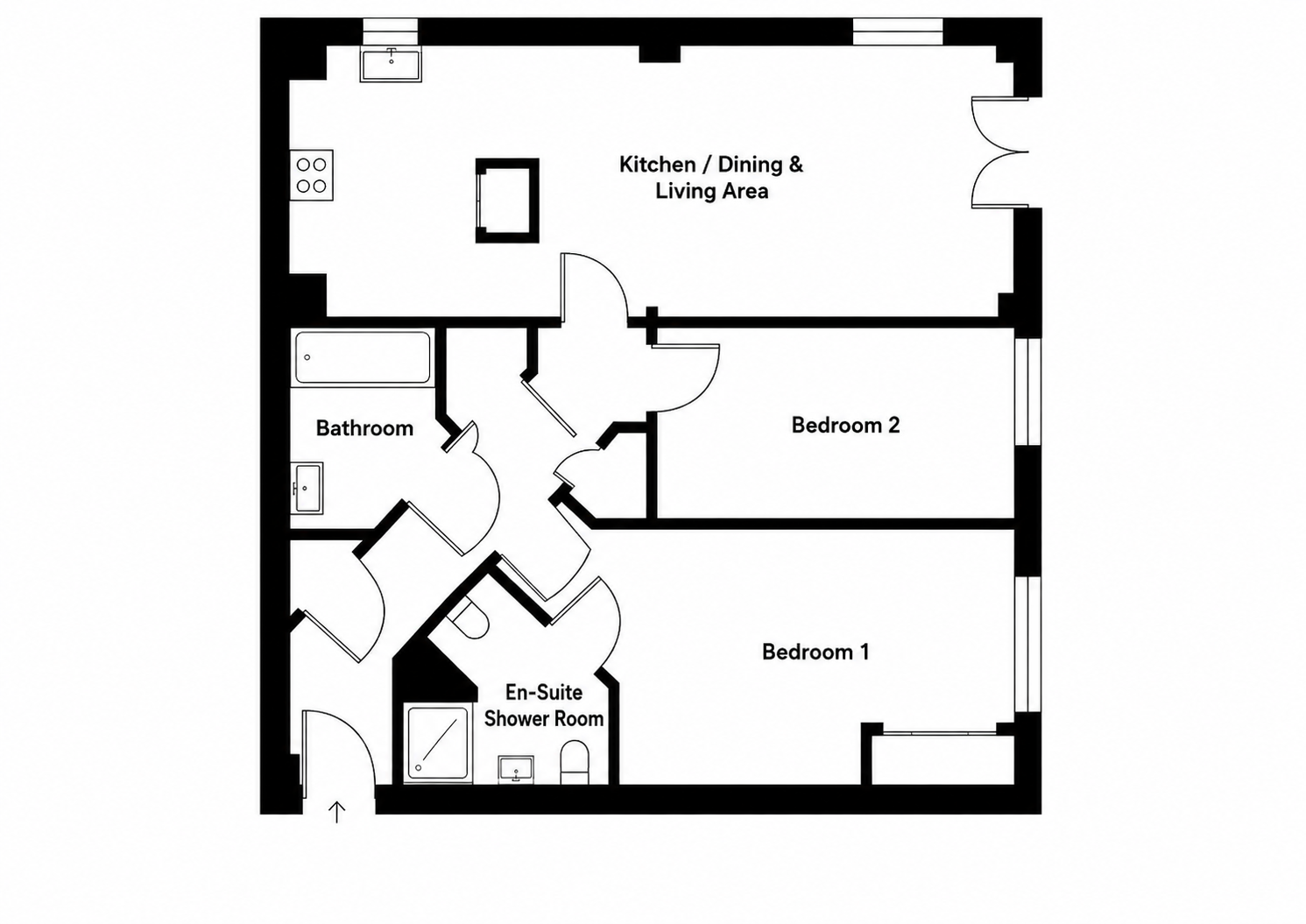16, Wharton Court, Chester floorplan