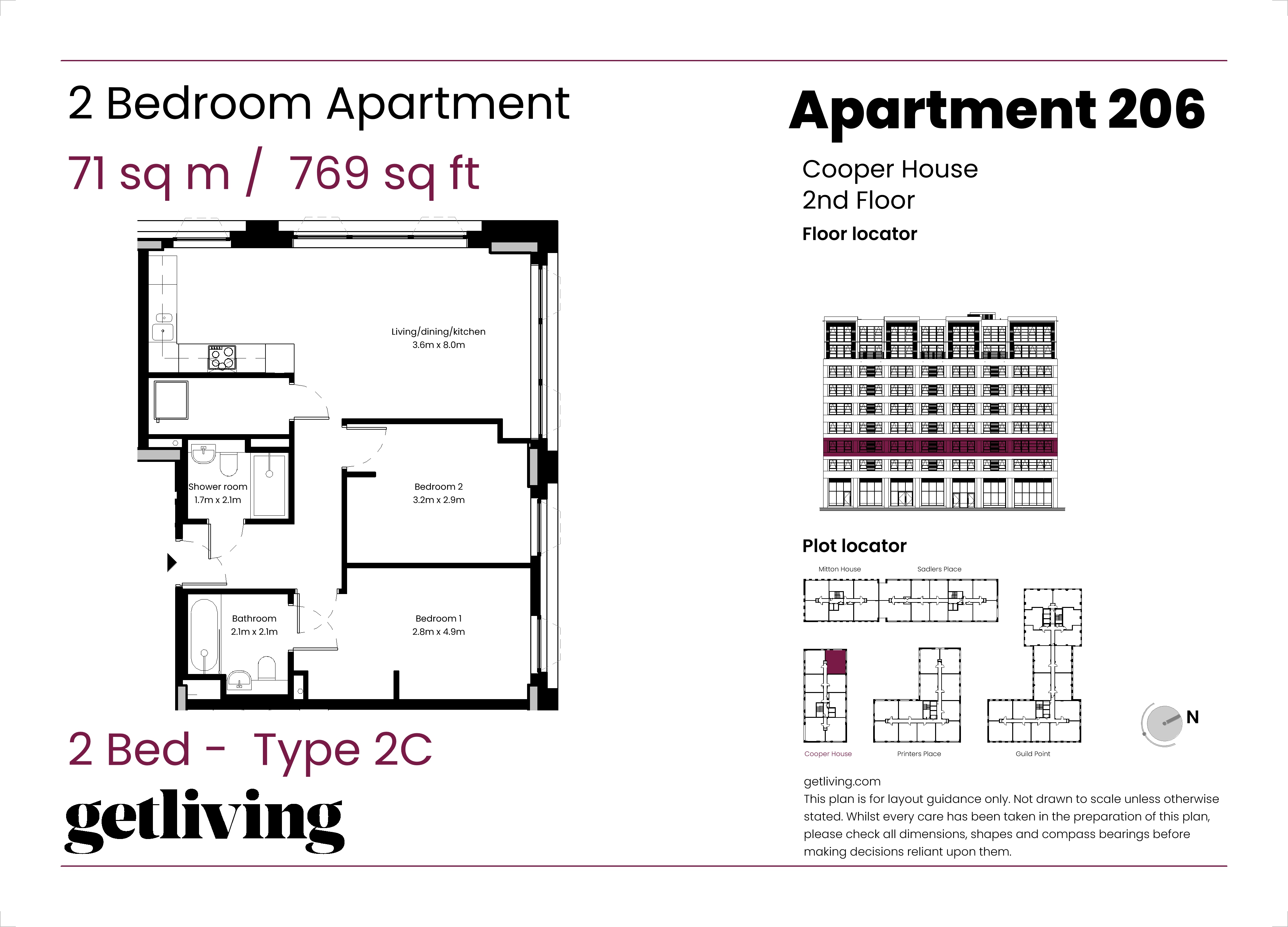 C17, Sherlock Quarter, 34 Sherlock St,, Birmingham floorplan