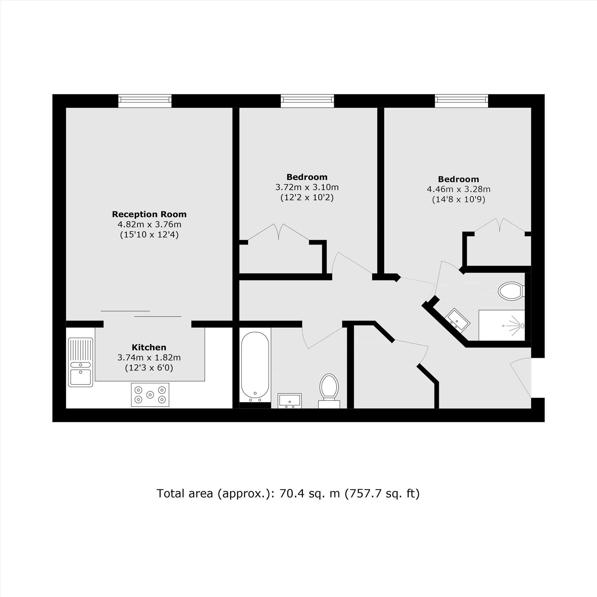 Langdon Park, Teddington floorplan