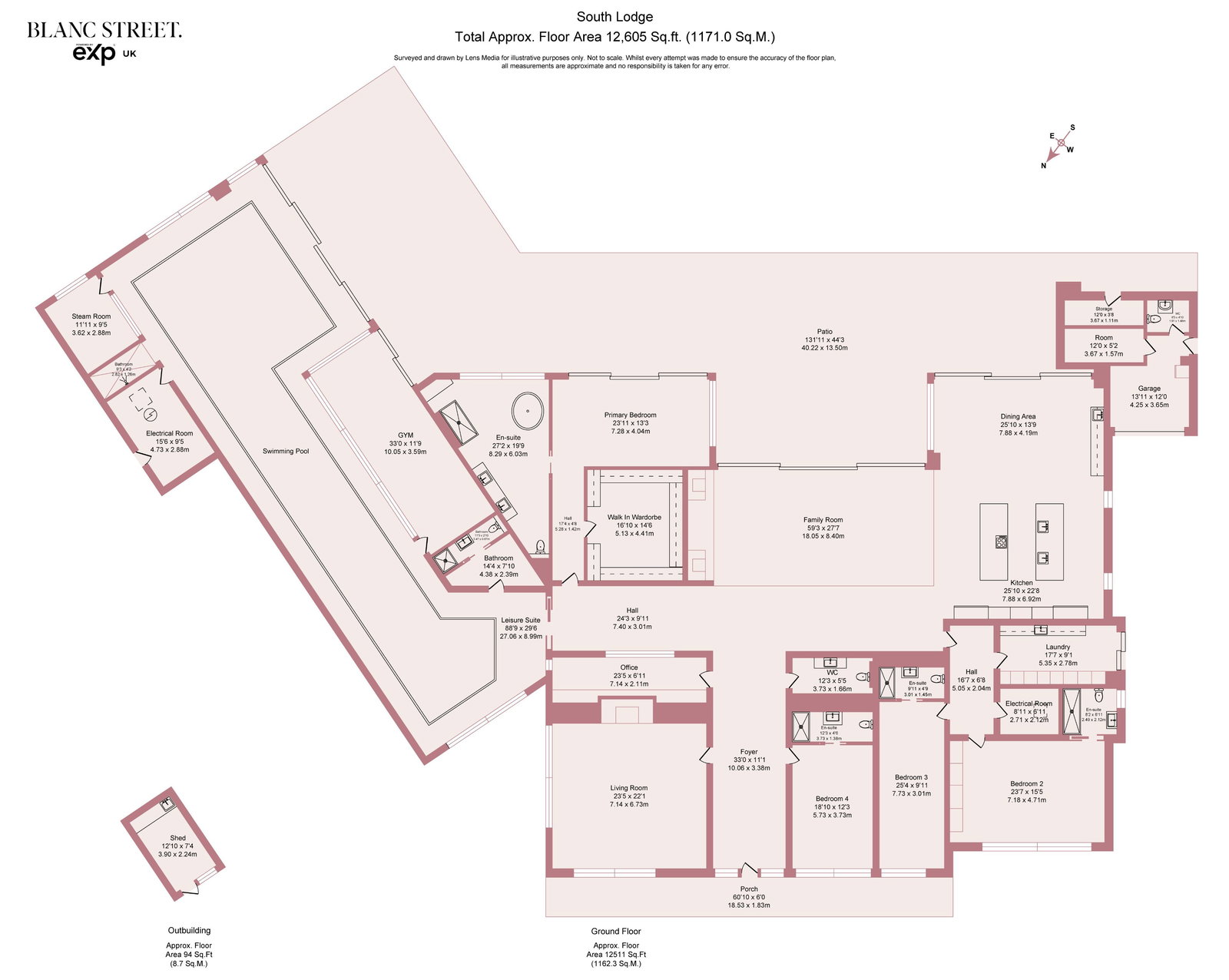 South Lodge, Islay Road, Lytham St. Annes floorplan