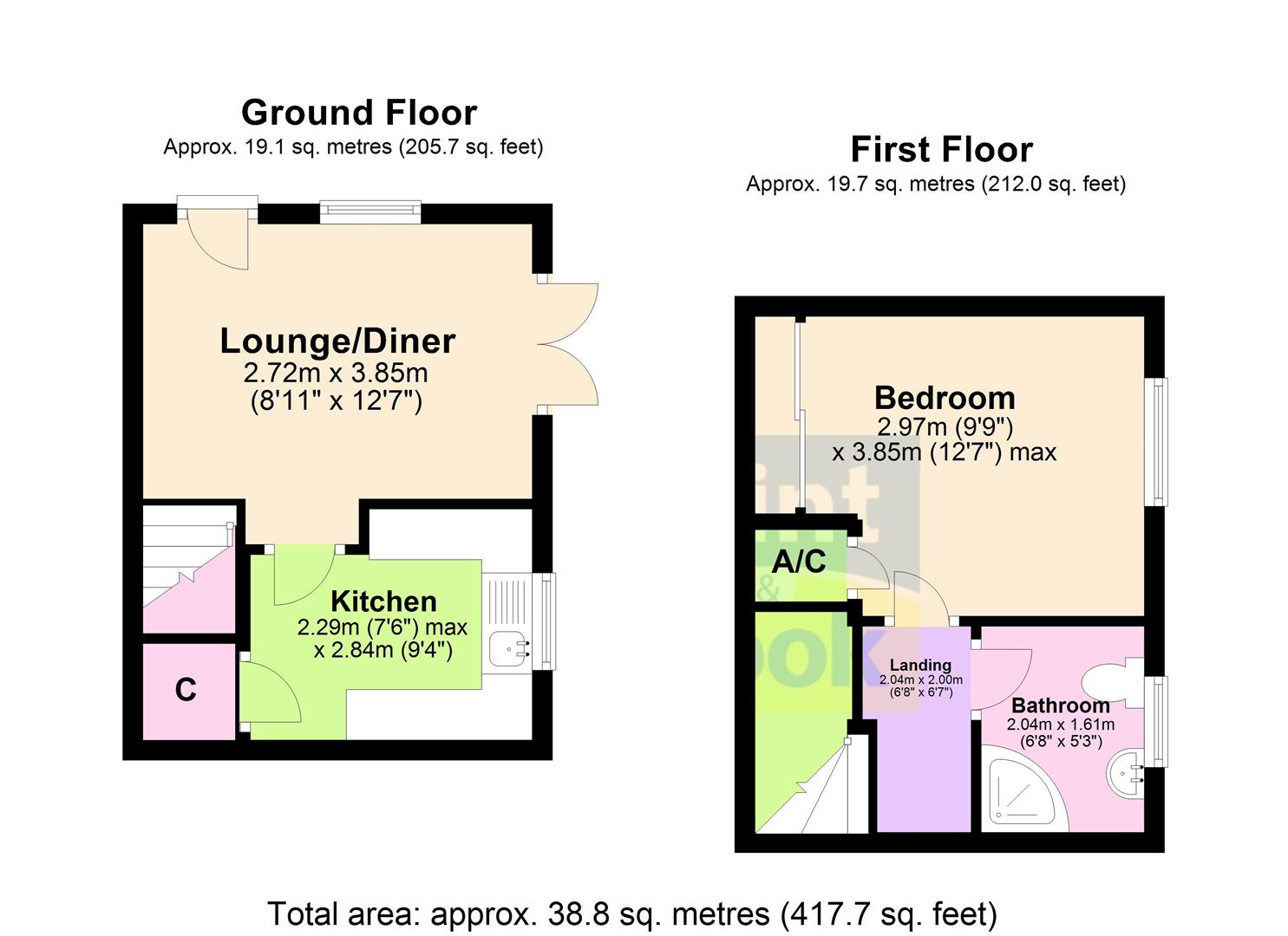 5, Tremlett Close, Hereford floorplan