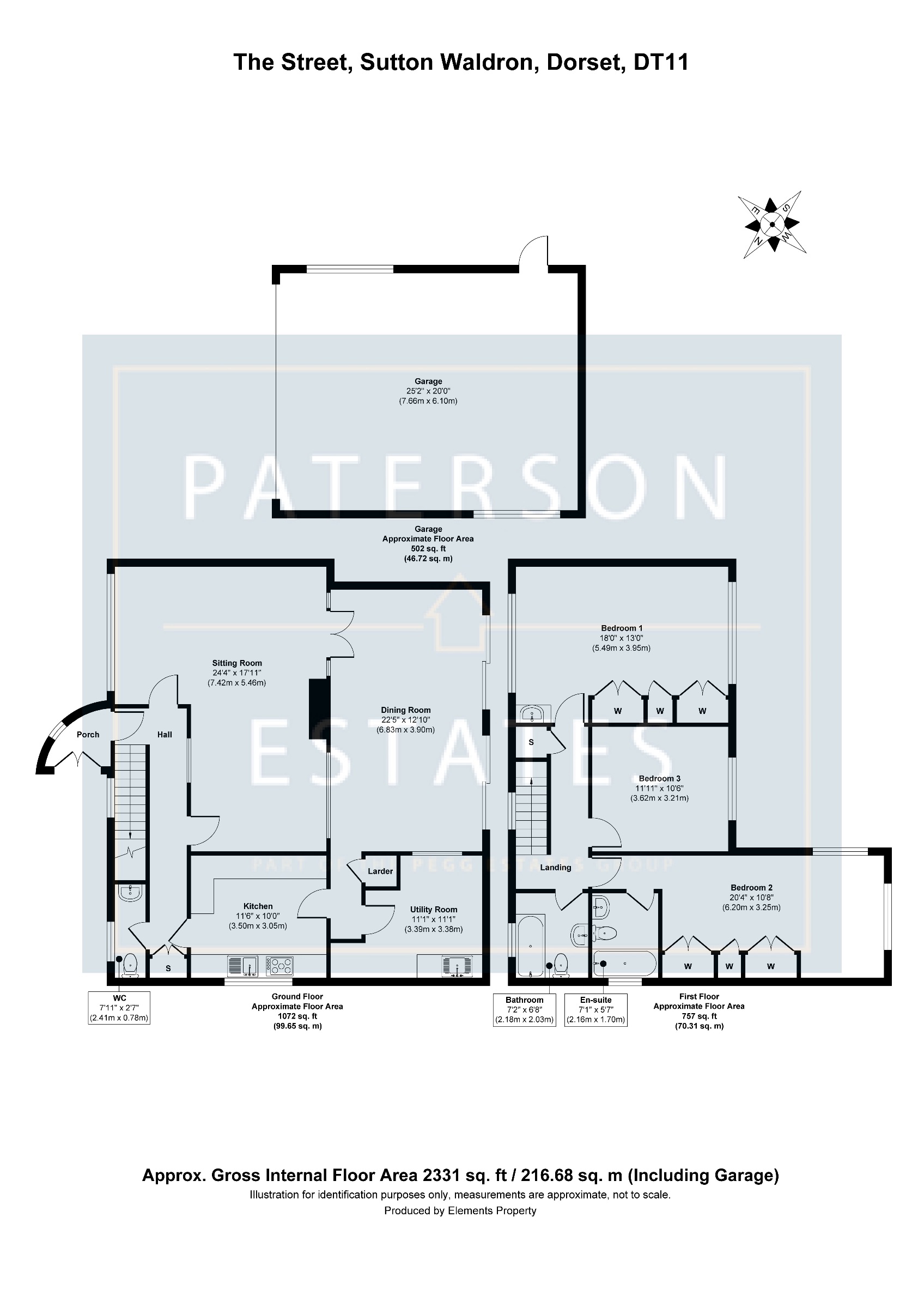 New Haven House, The Street, Blandford Forum floorplan