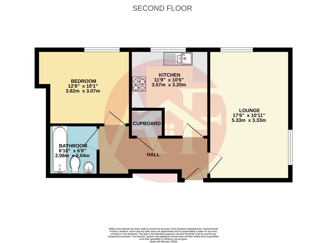 Apt 2 Reeds Arms, Pier Street, Burnham On Sea floorplan