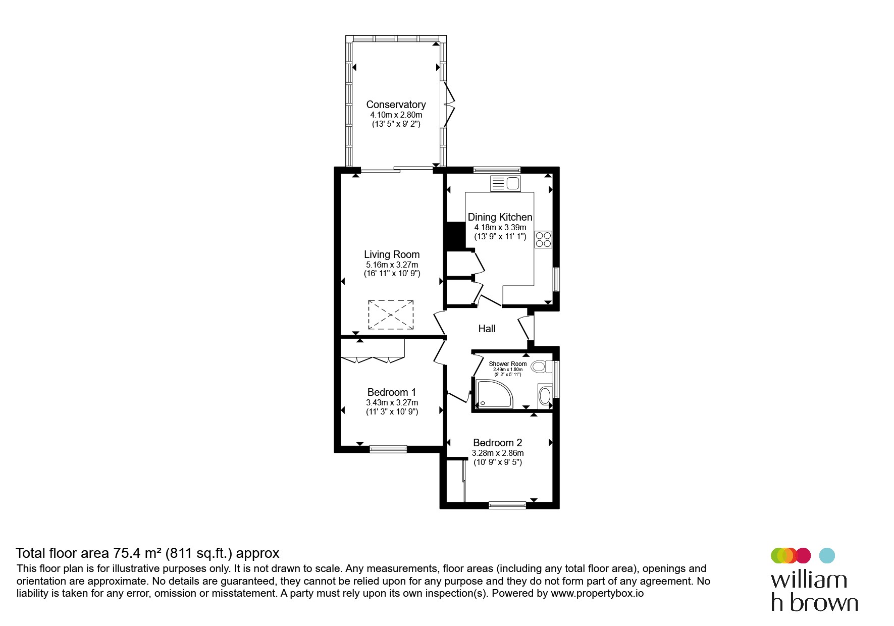 6, Crabtree Drive, Barnsley floorplan