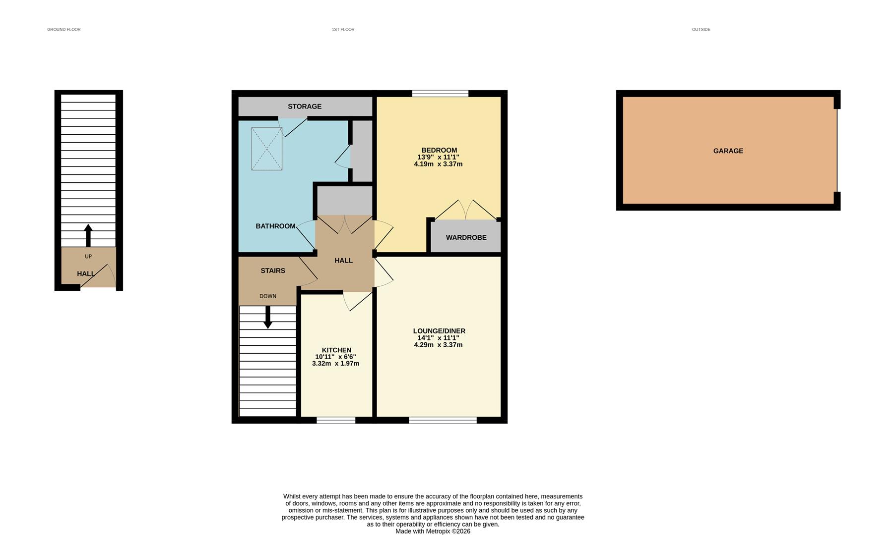 9 Manor House Court, Regency Close, Uckfield floorplan