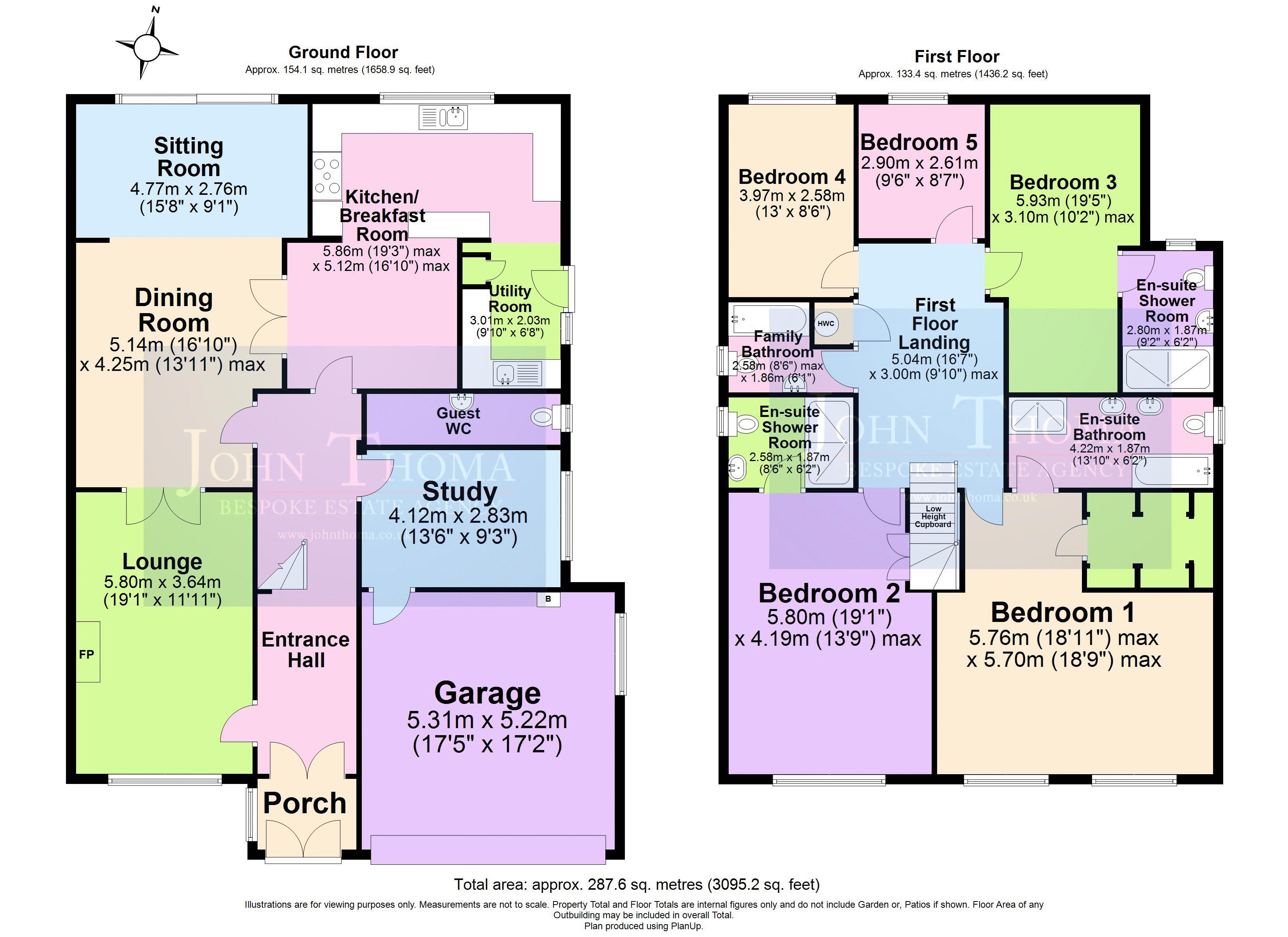18, Great Owl Road, Chigwell floorplan