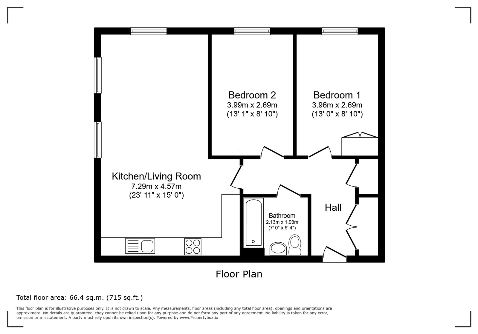 26, Timms Close, Horsham floorplan