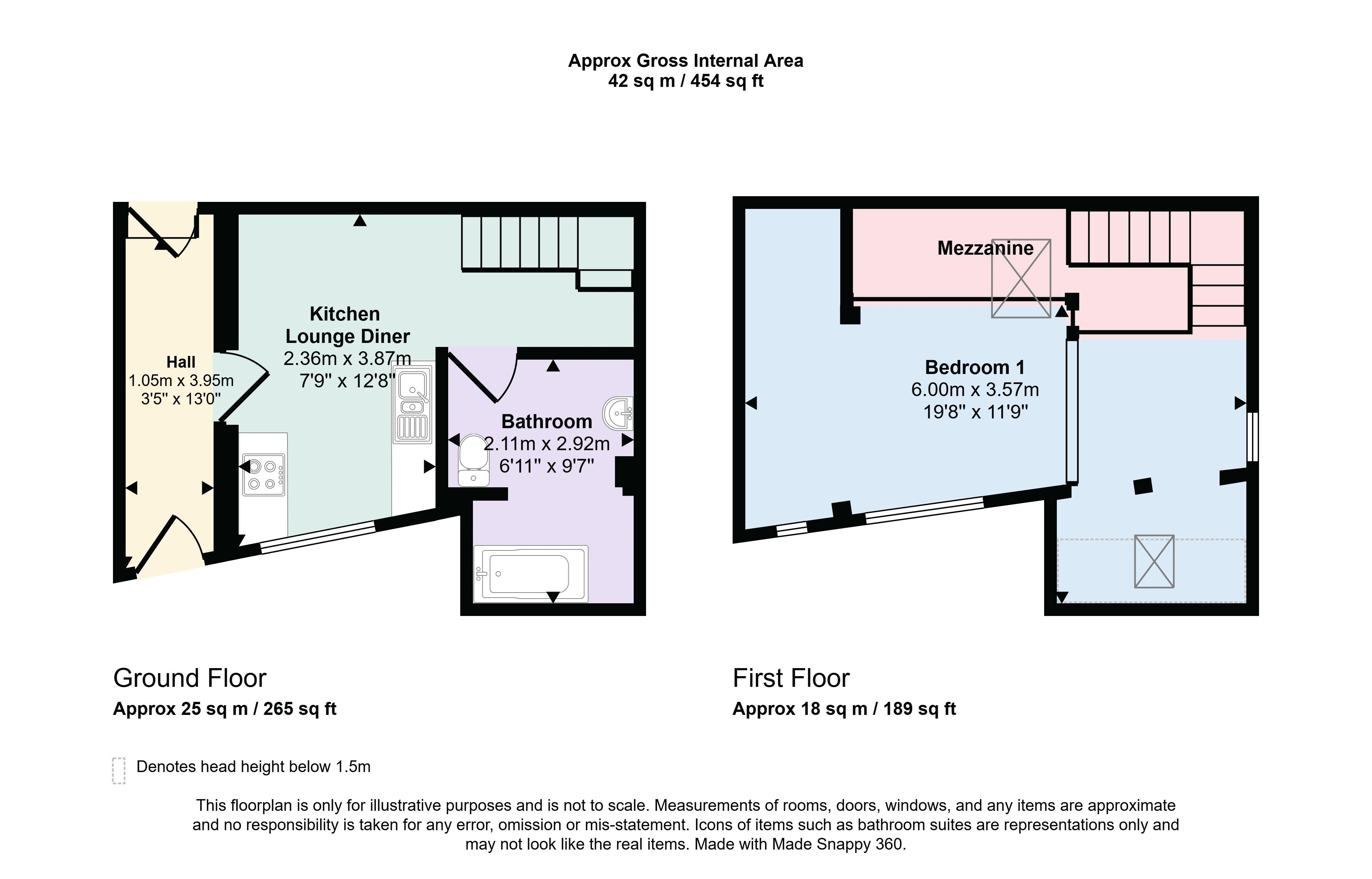 Flat 6, Longfield House, Mortimer Street, Trowbridge floorplan