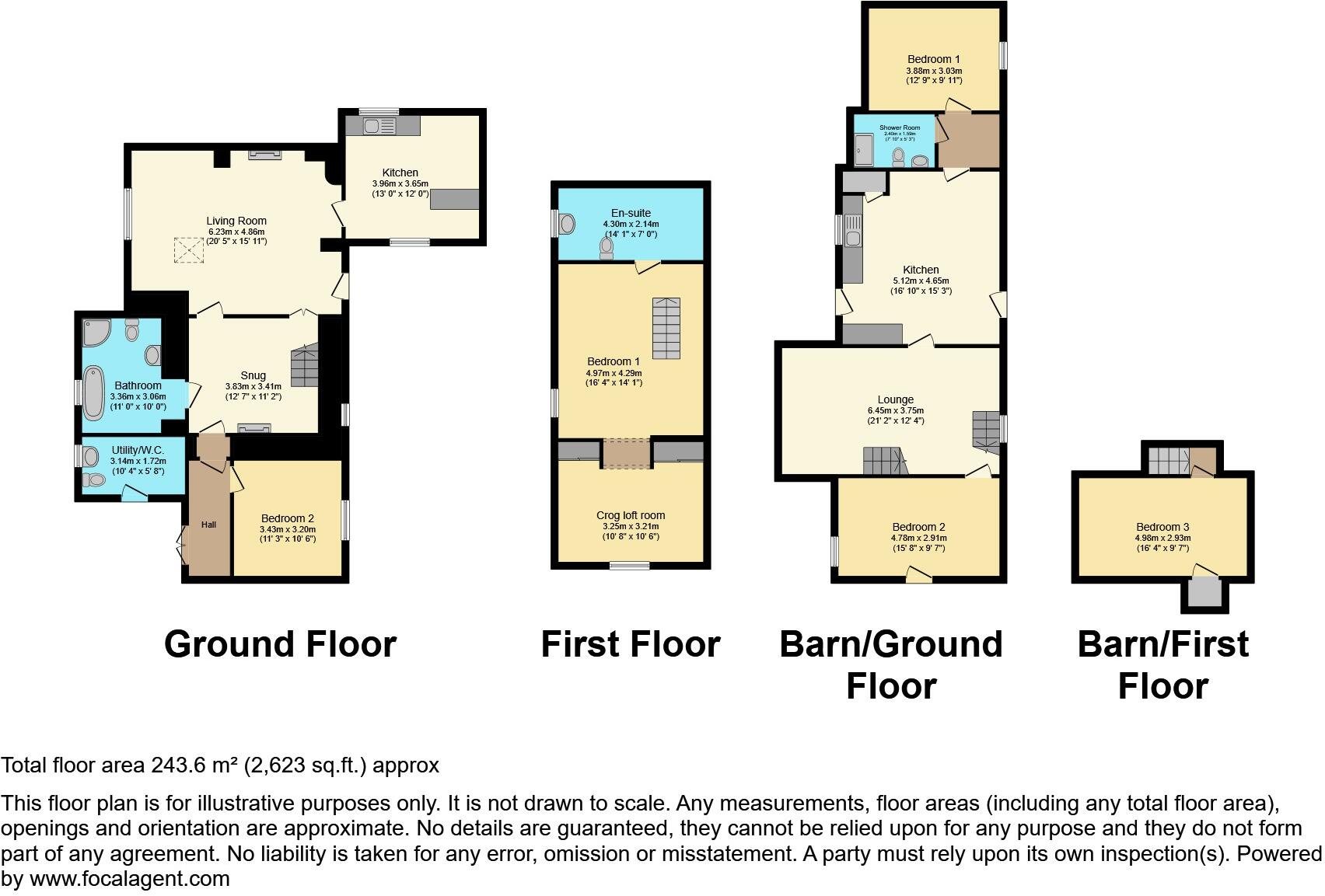 Pen Y Maes, Y Ffor, Pwllheli floorplan