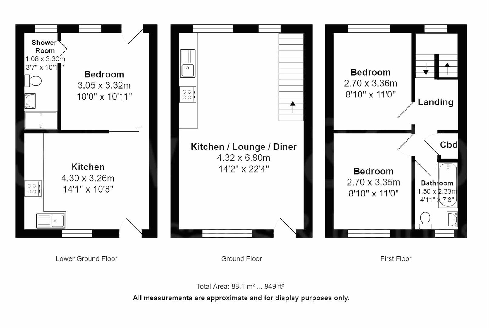 83, Shirley Street, Hove floorplan