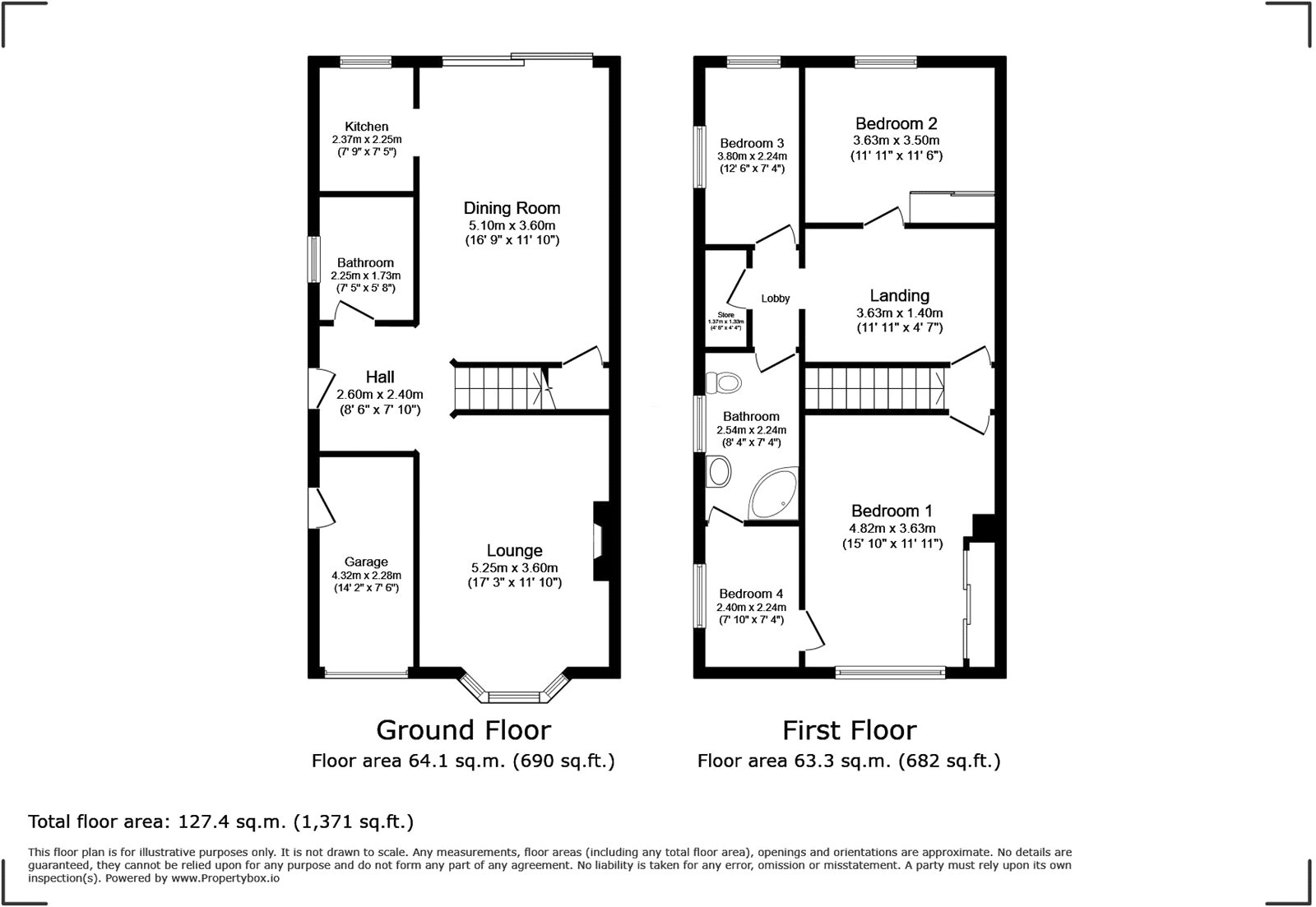 52, Heathwood Gardens, Kent floorplan