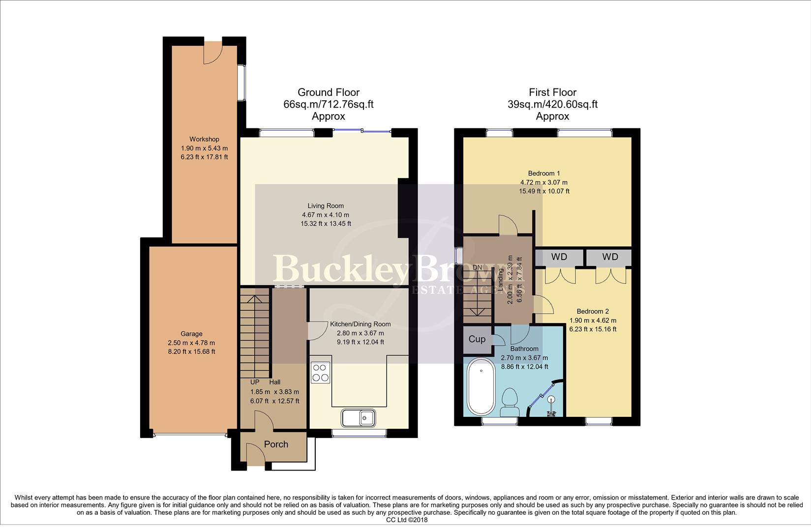 44, Haywood Oaks Lane, Mansfield floorplan