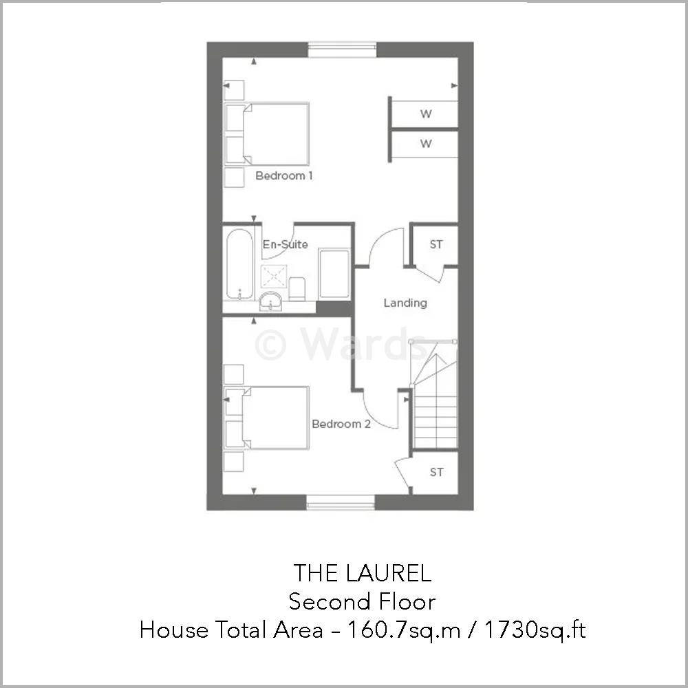 The Laurel, Nassella Gardens, Whitstable floorplan