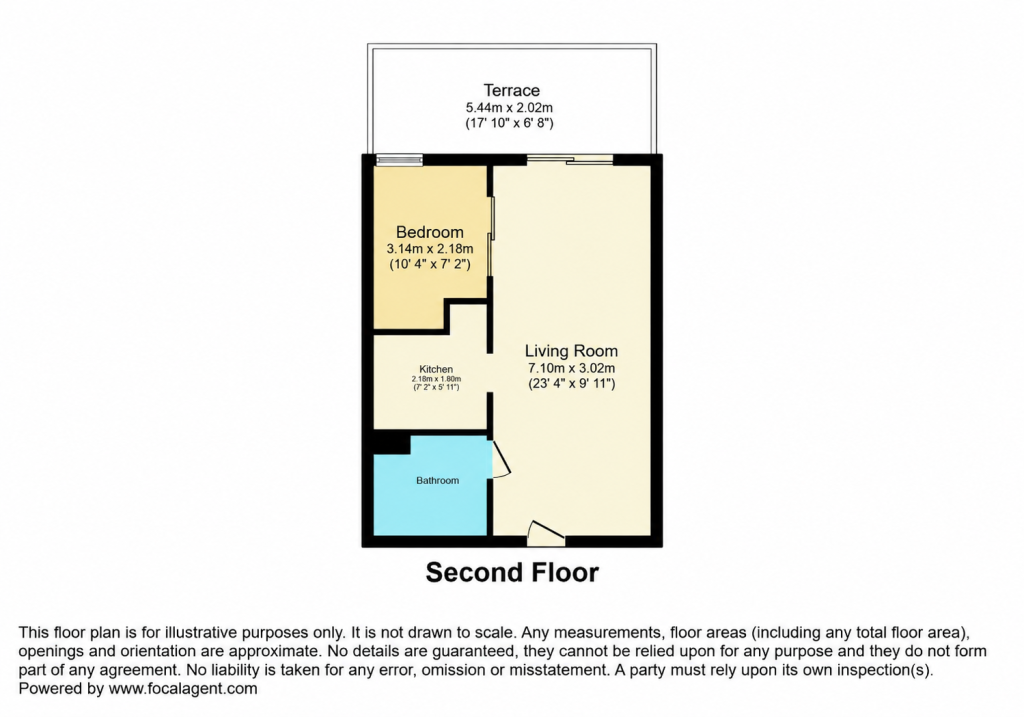 Flat 26, Amelia House, London floorplan