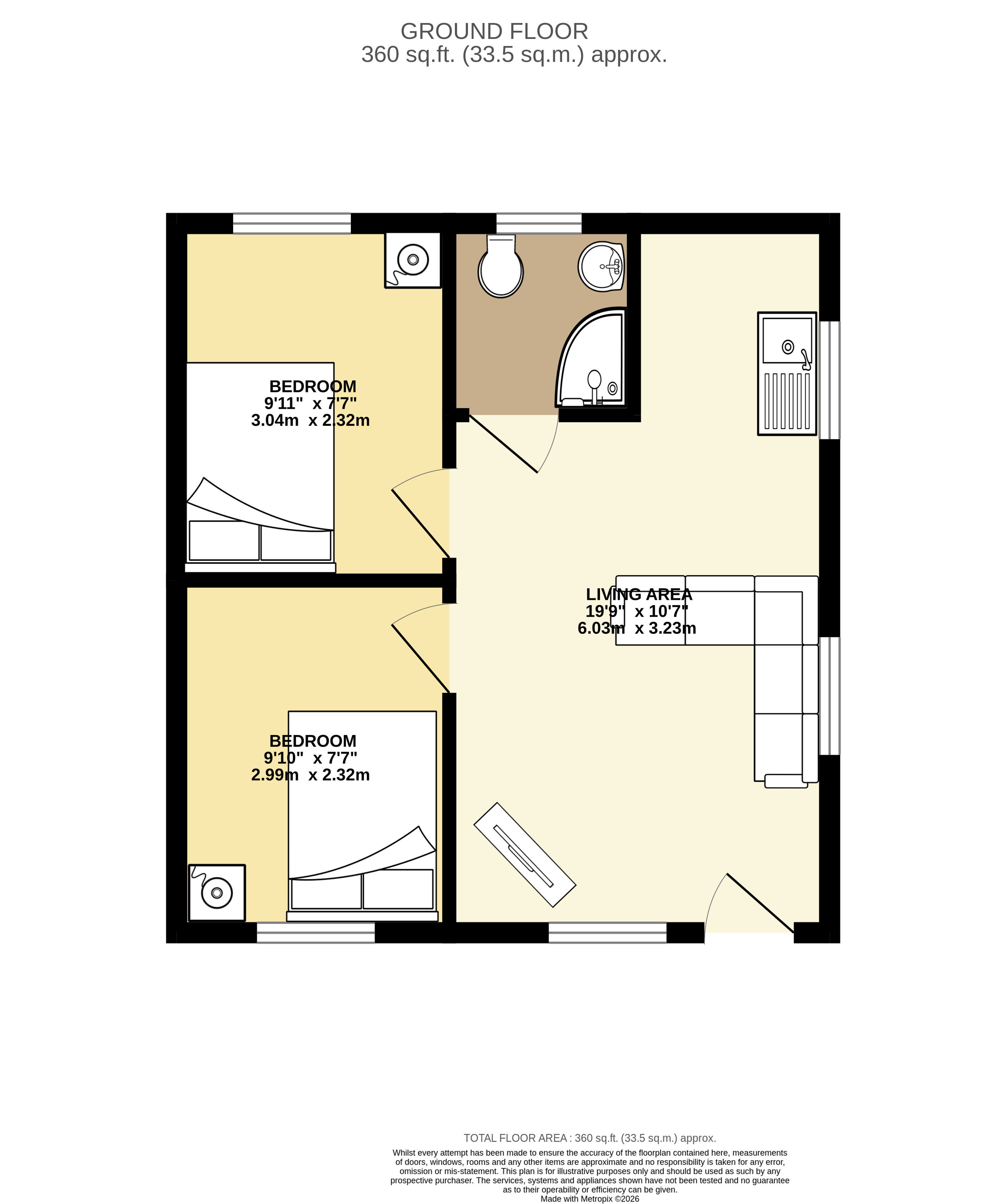 15b, Sixth Avenue, East Riding of Yorkshire floorplan