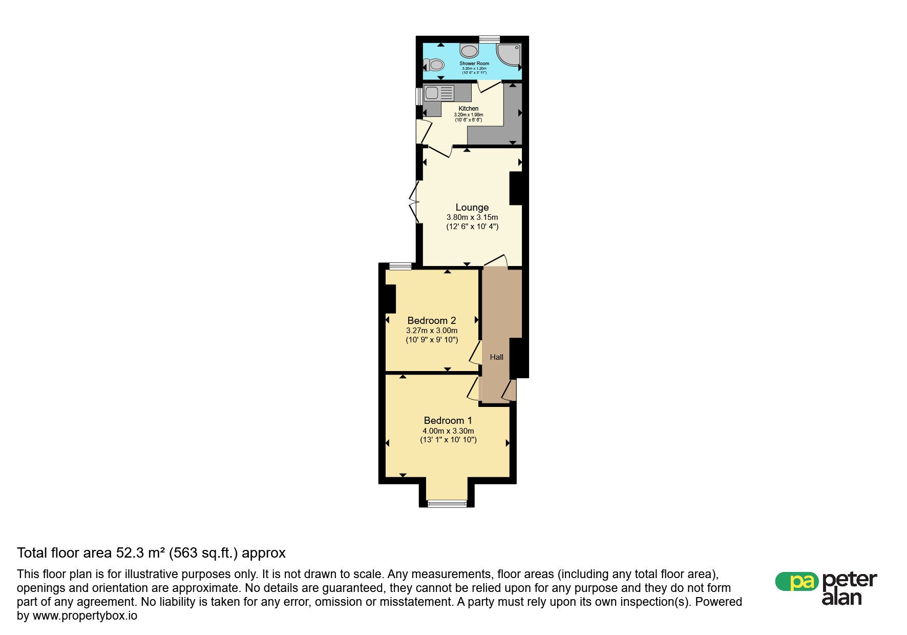 9b, Wellfield Avenue, Porthcawl floorplan