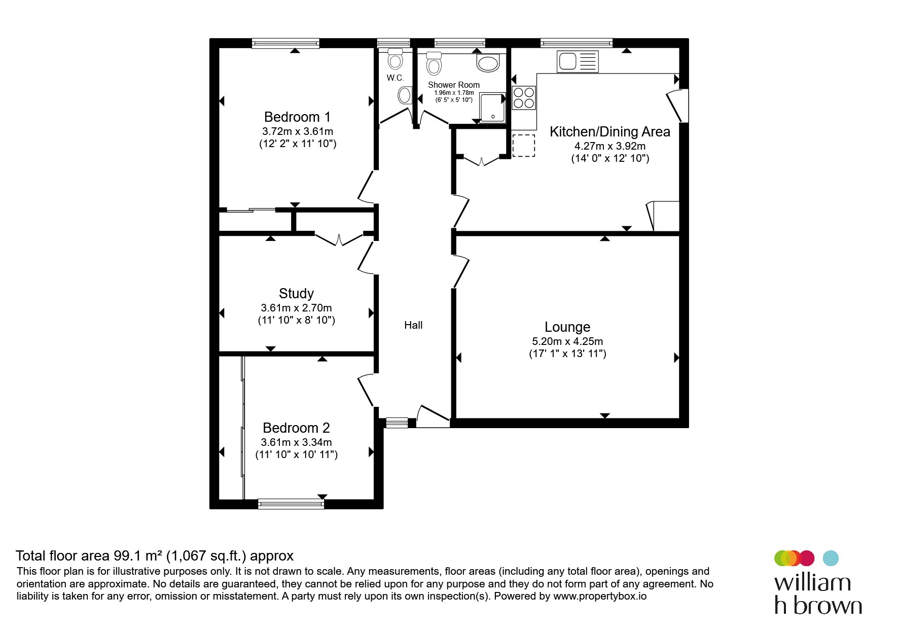 51, Roils Head Road, Halifax floorplan