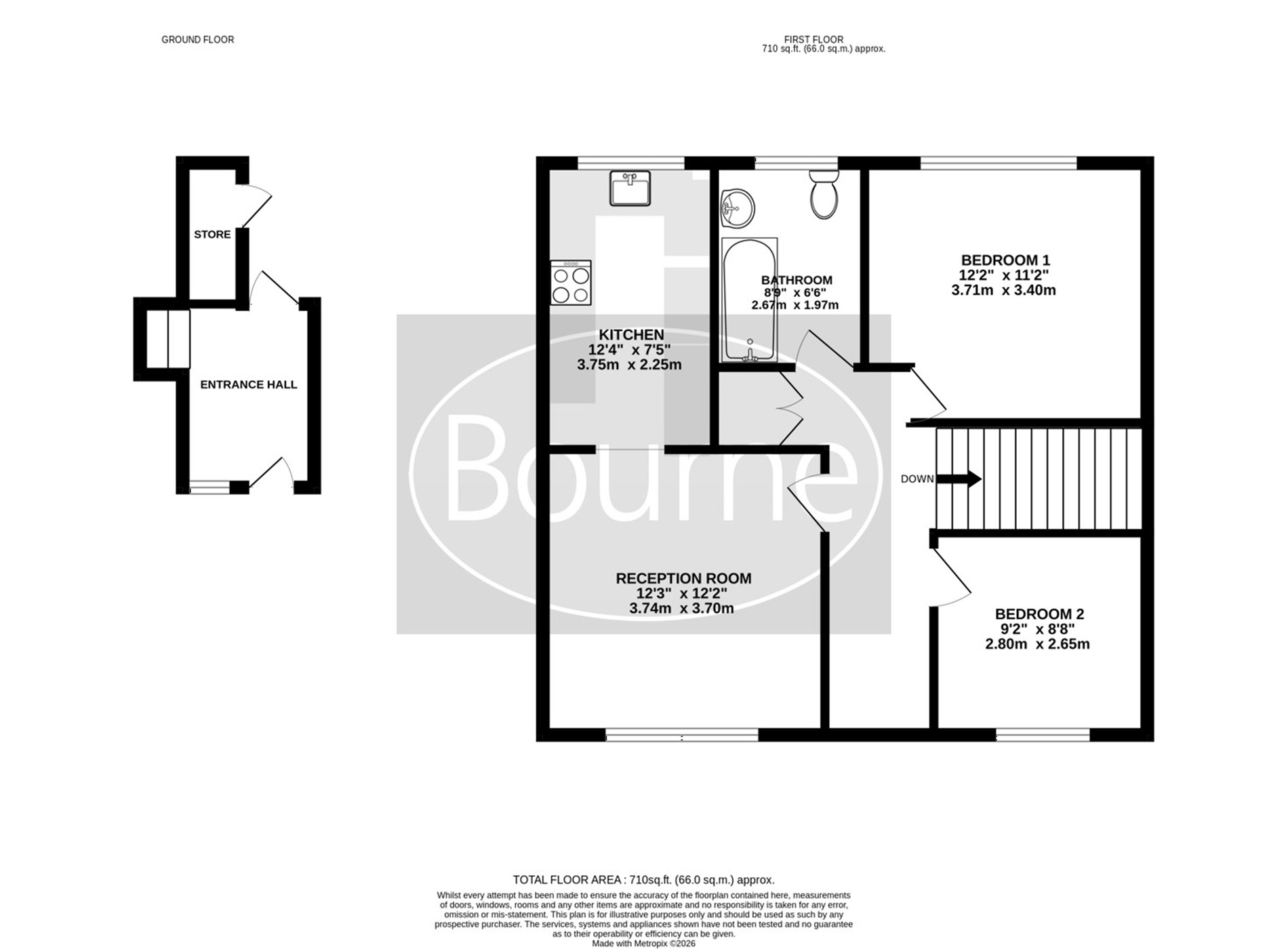 48, Rival Moor Road, Petersfield floorplan