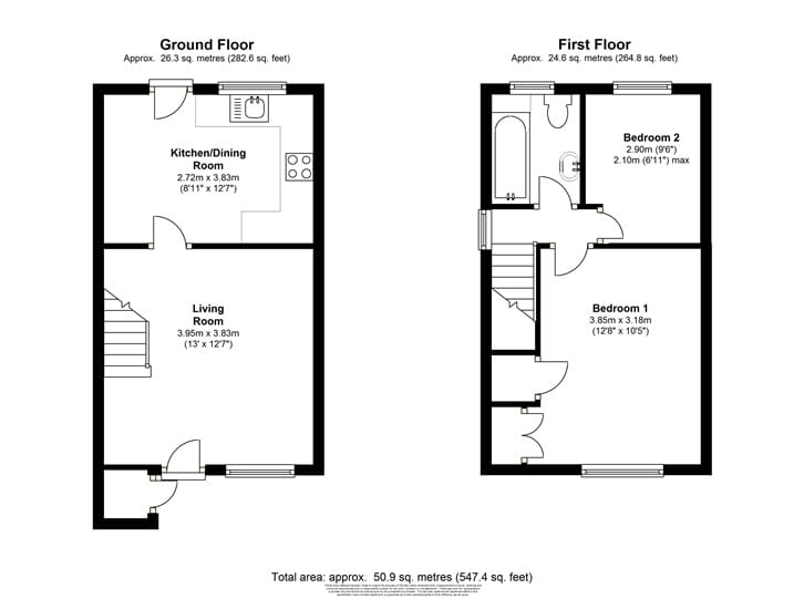 53, Sullivans Reach, WALTON-ON-THAMES floorplan