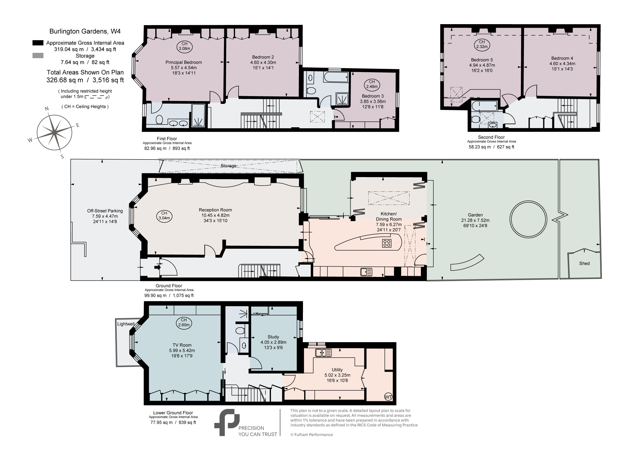 10, Burlington Gardens, London floorplan