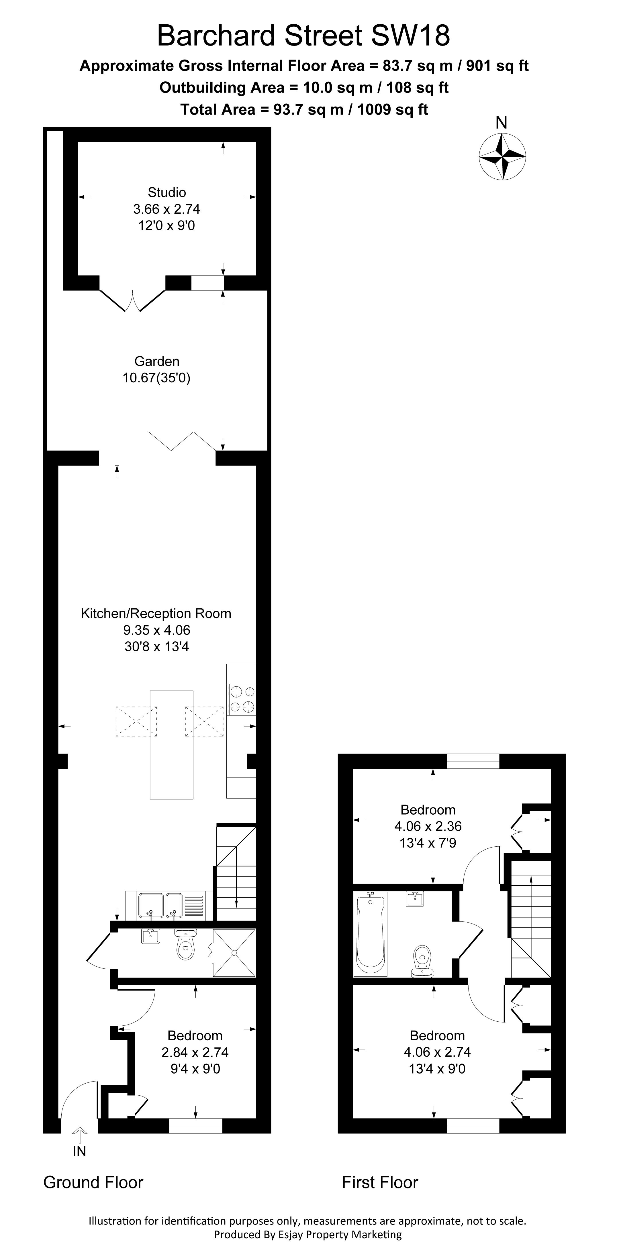 6, Barchard Street, London floorplan