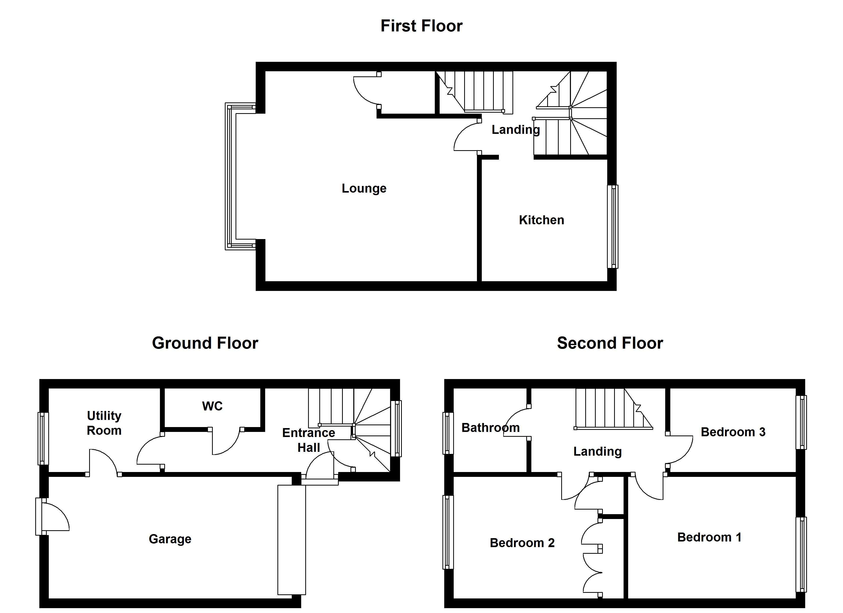 3 Bedrooms Town house for sale in Cliff Park Avenue, Wakefield WF1