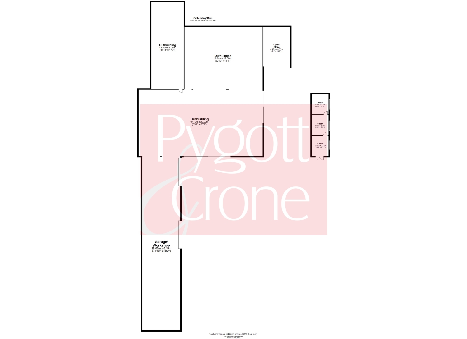 Glebe Farm, Church End, Spalding floorplan