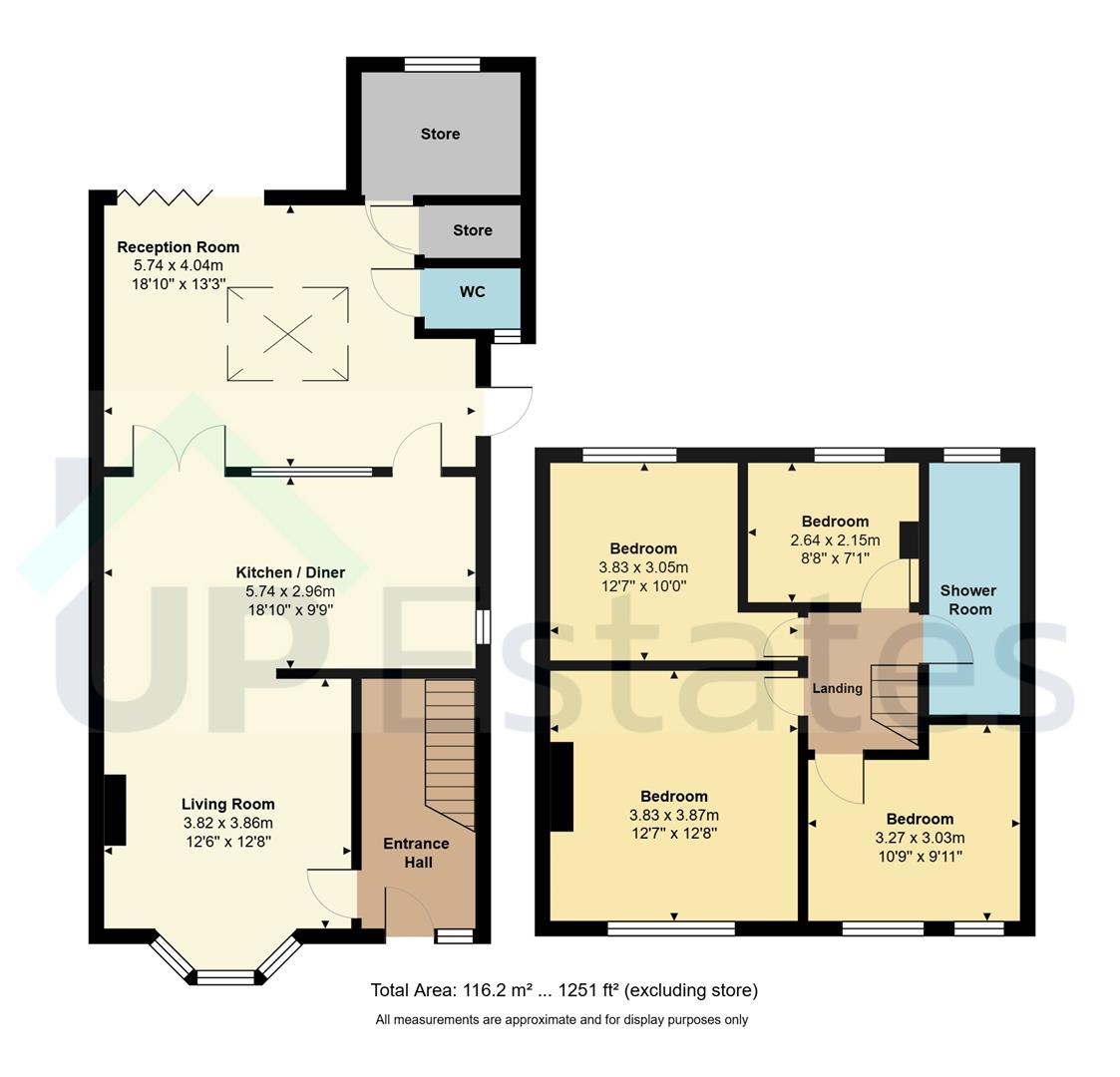 50, Red Deeps, Nuneaton floorplan