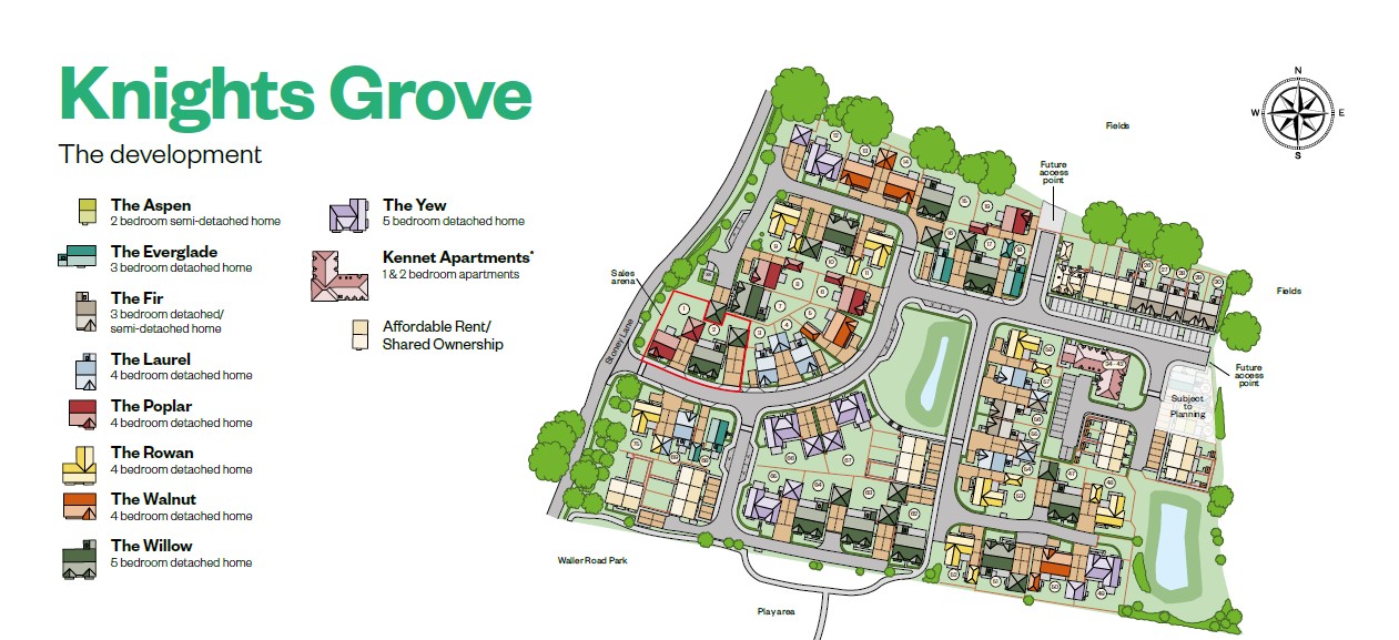 Plot 62 - The Willow,, Knights Grove, Newbury floorplan