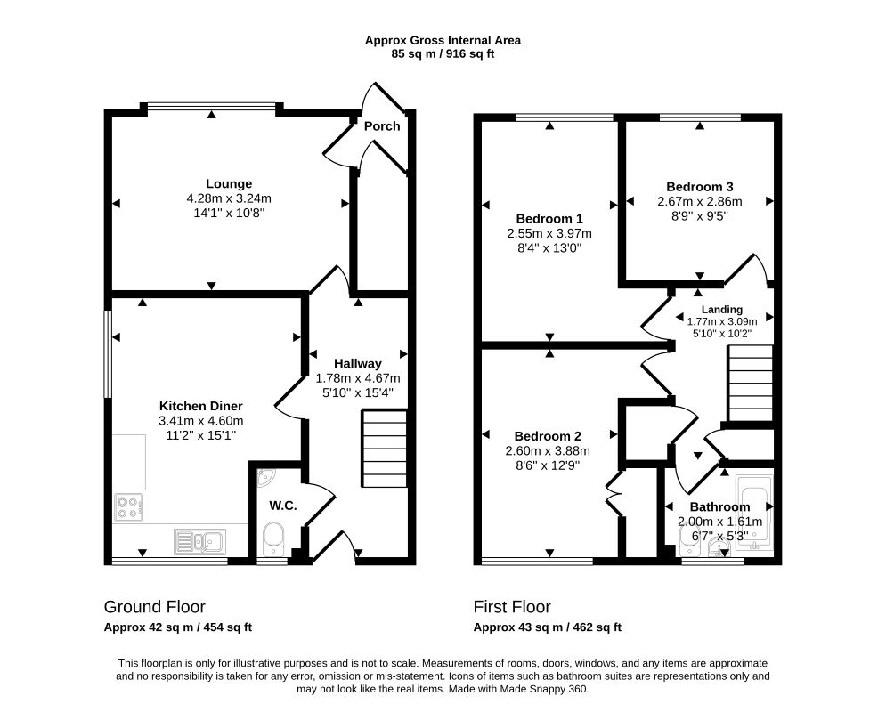 1 Reservoir Cottages,, Love Lane, Abbots Langley floorplan
