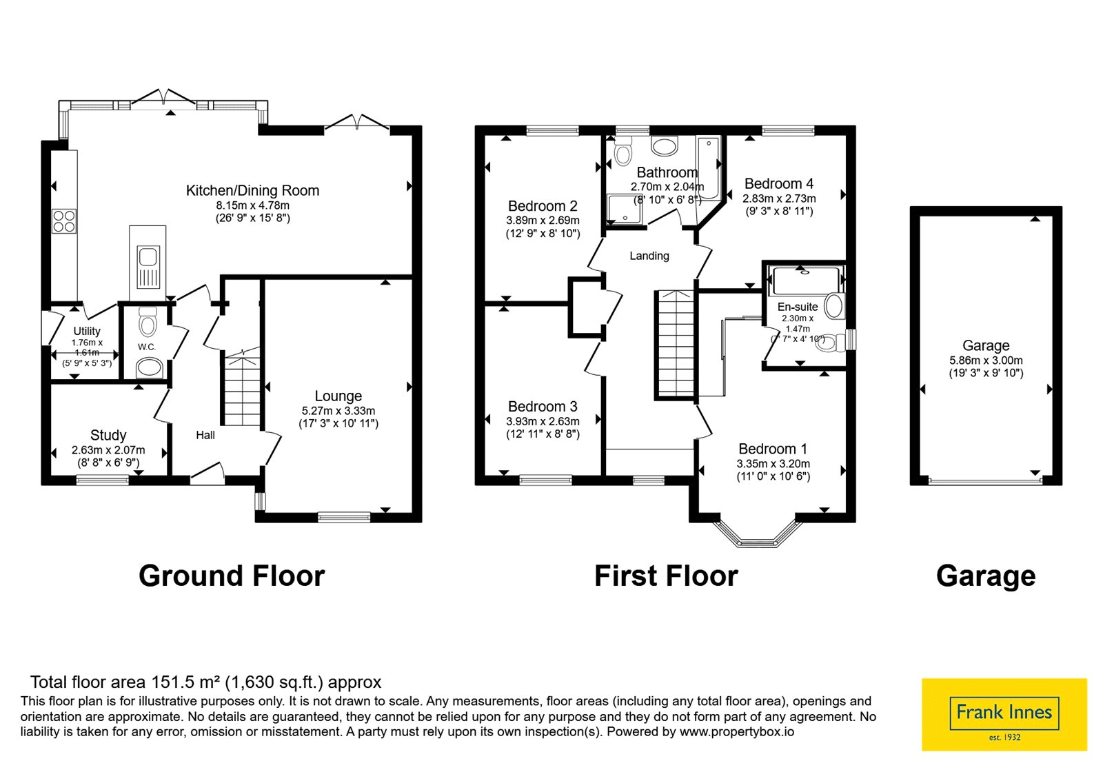 10, Woolley Avenue, Coalville floorplan
