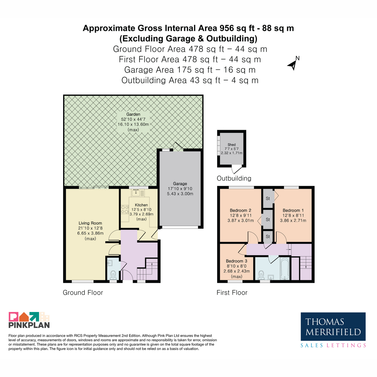 Rosebay Crescent, Wantage floorplan