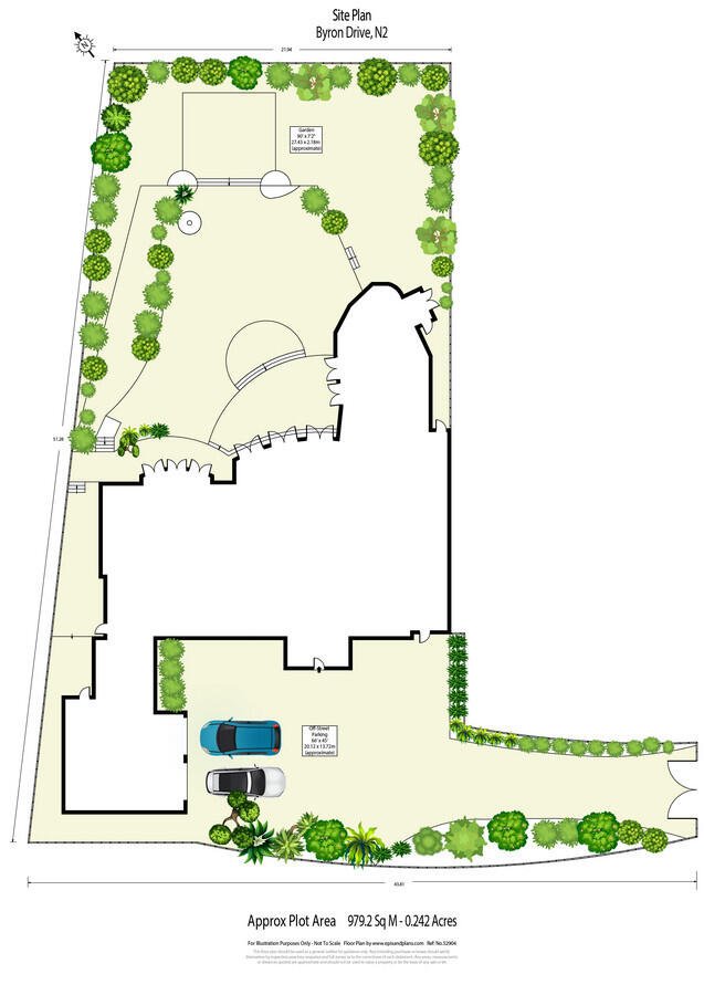 6, Byron Drive, London floorplan